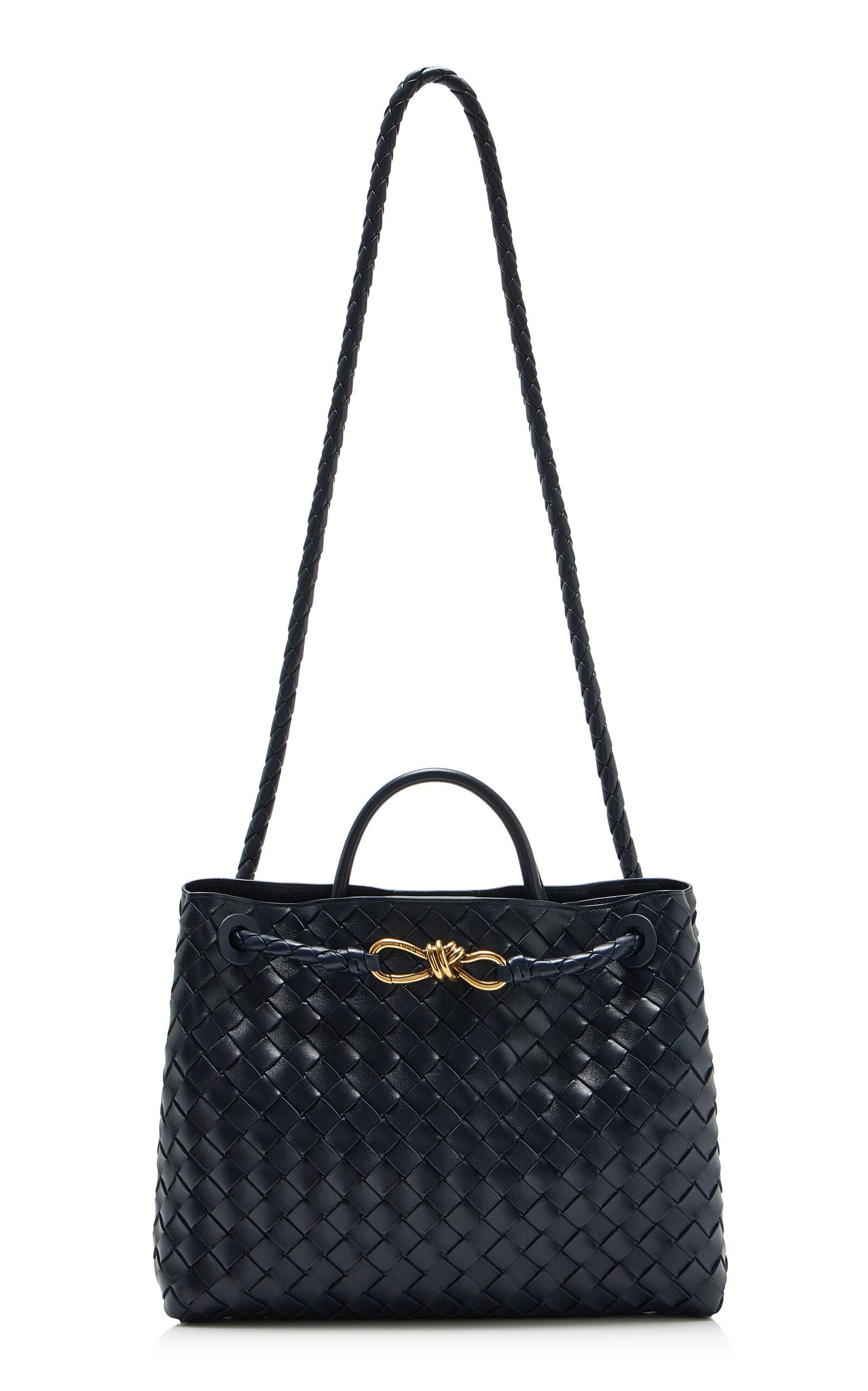 Bottega Veneta Andiamo Intrecciato 15 Leather Bag - Moda Operandi by BOTTEGA VENETA