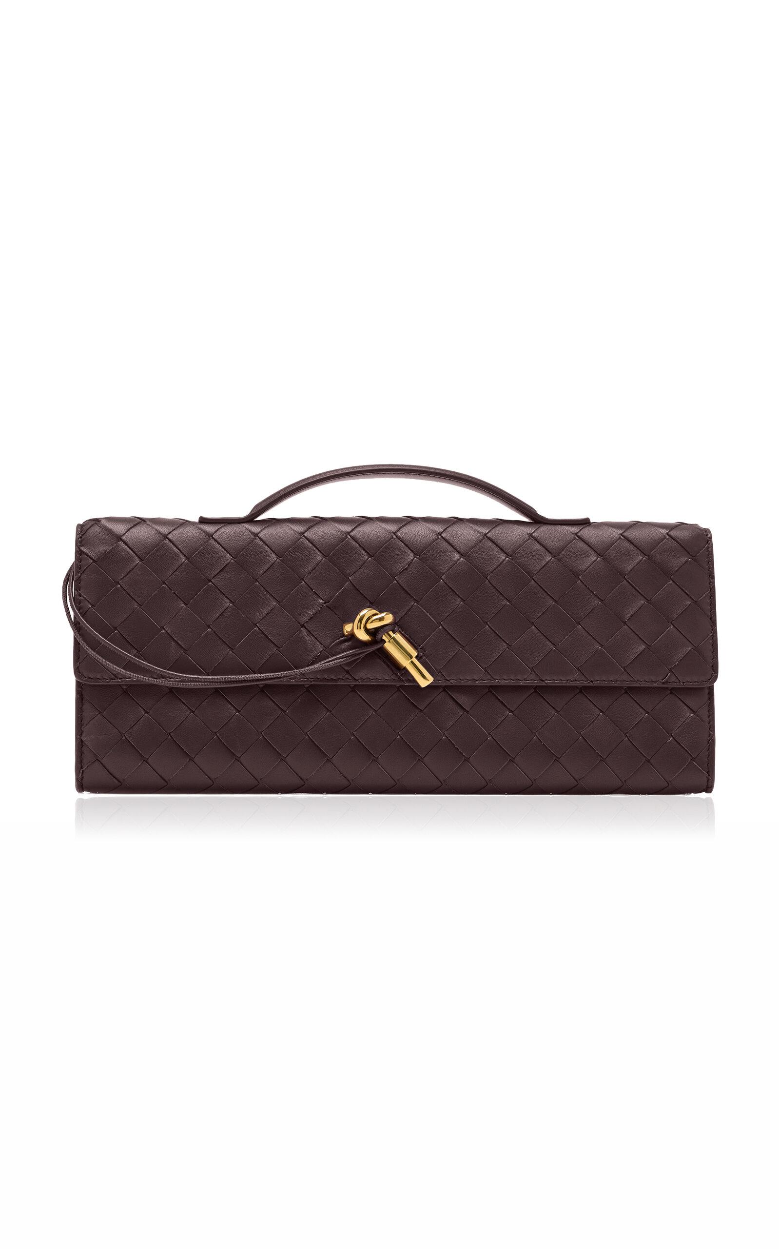 Bottega Veneta Andiamo Intrecciato Leather Clutch - Moda Operandi by BOTTEGA VENETA Bottega Veneta Andiamo Intrecciato Leather Clutch - Moda Operandi by BOTTEGA VENETA