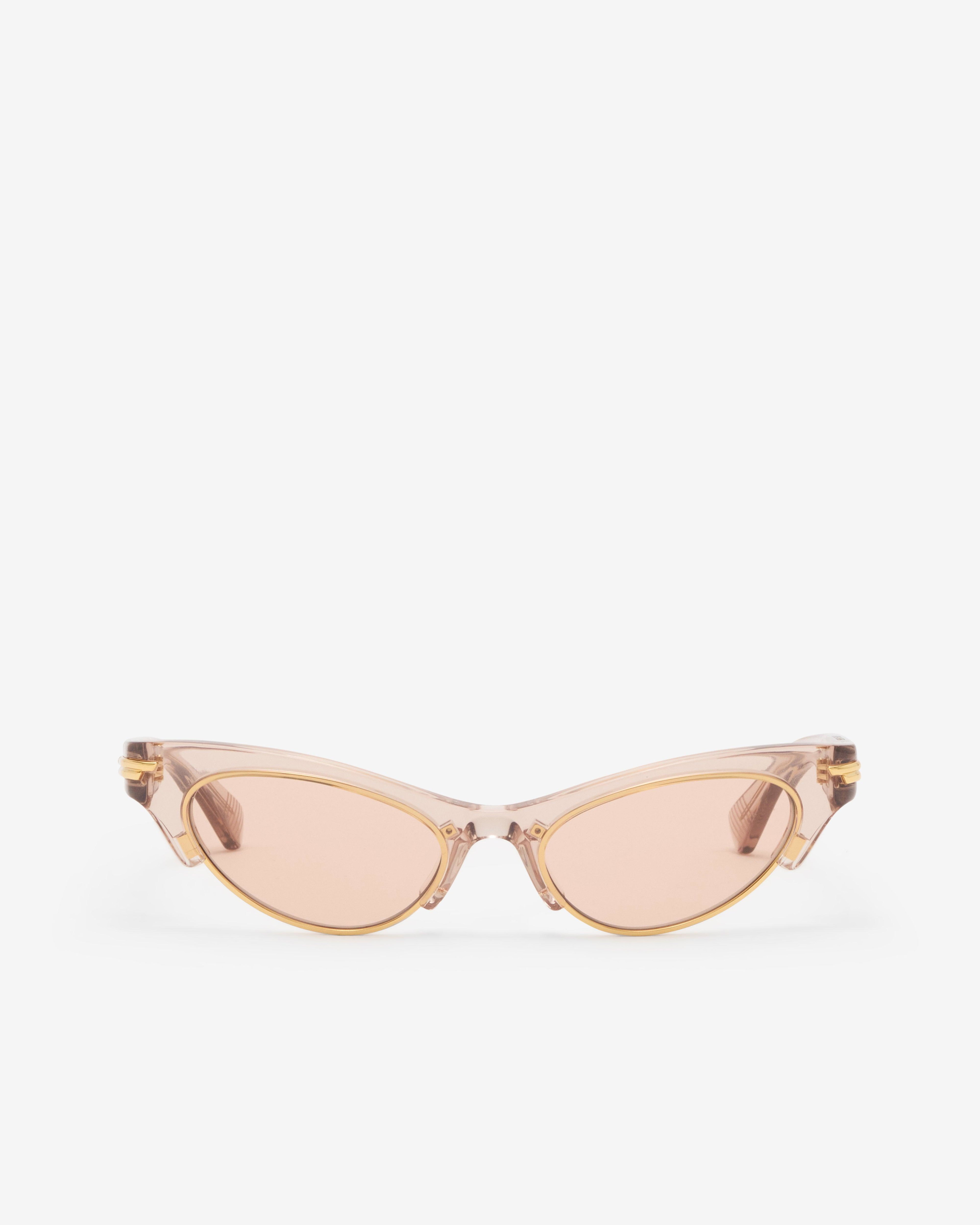 Bottega Veneta - Angle Cat Eye Sunglasses - (Brown) by BOTTEGA VENETA