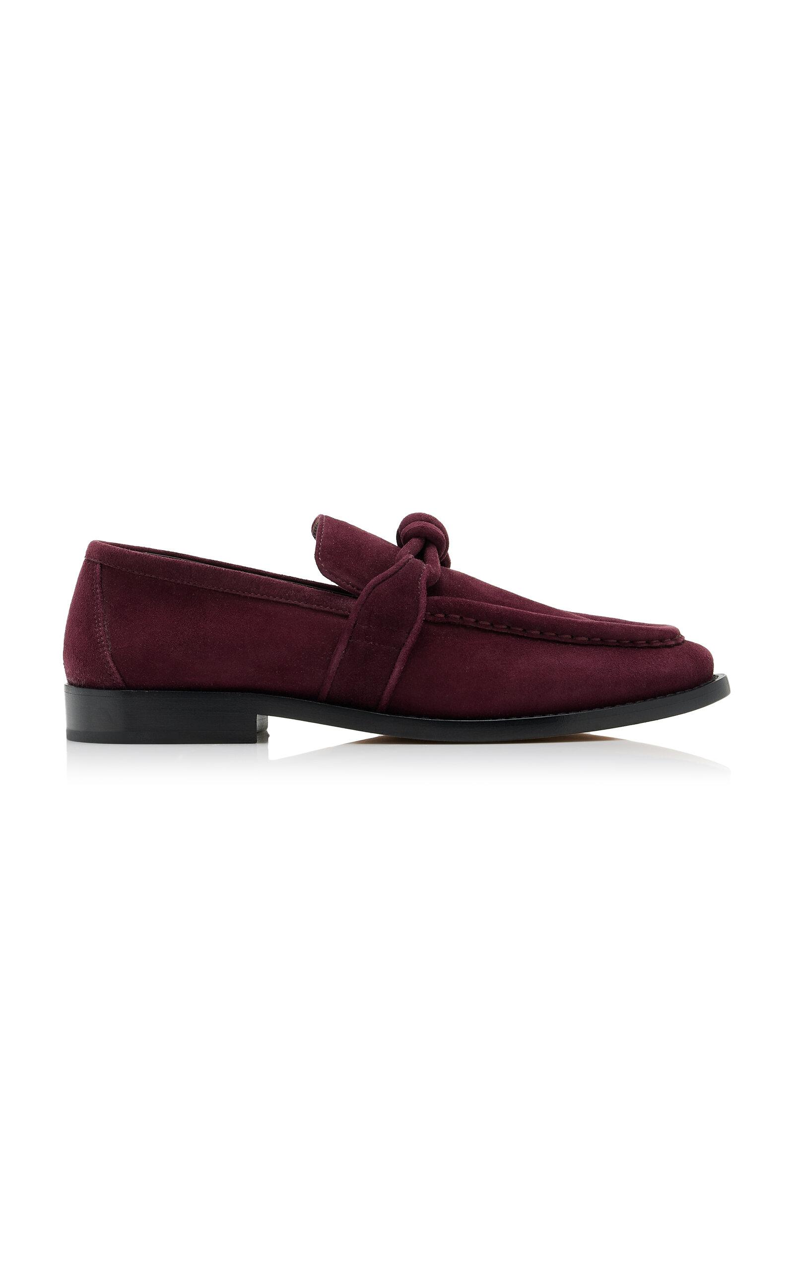 Bottega Veneta Astaire Suede Loafers - Moda Operandi by BOTTEGA VENETA