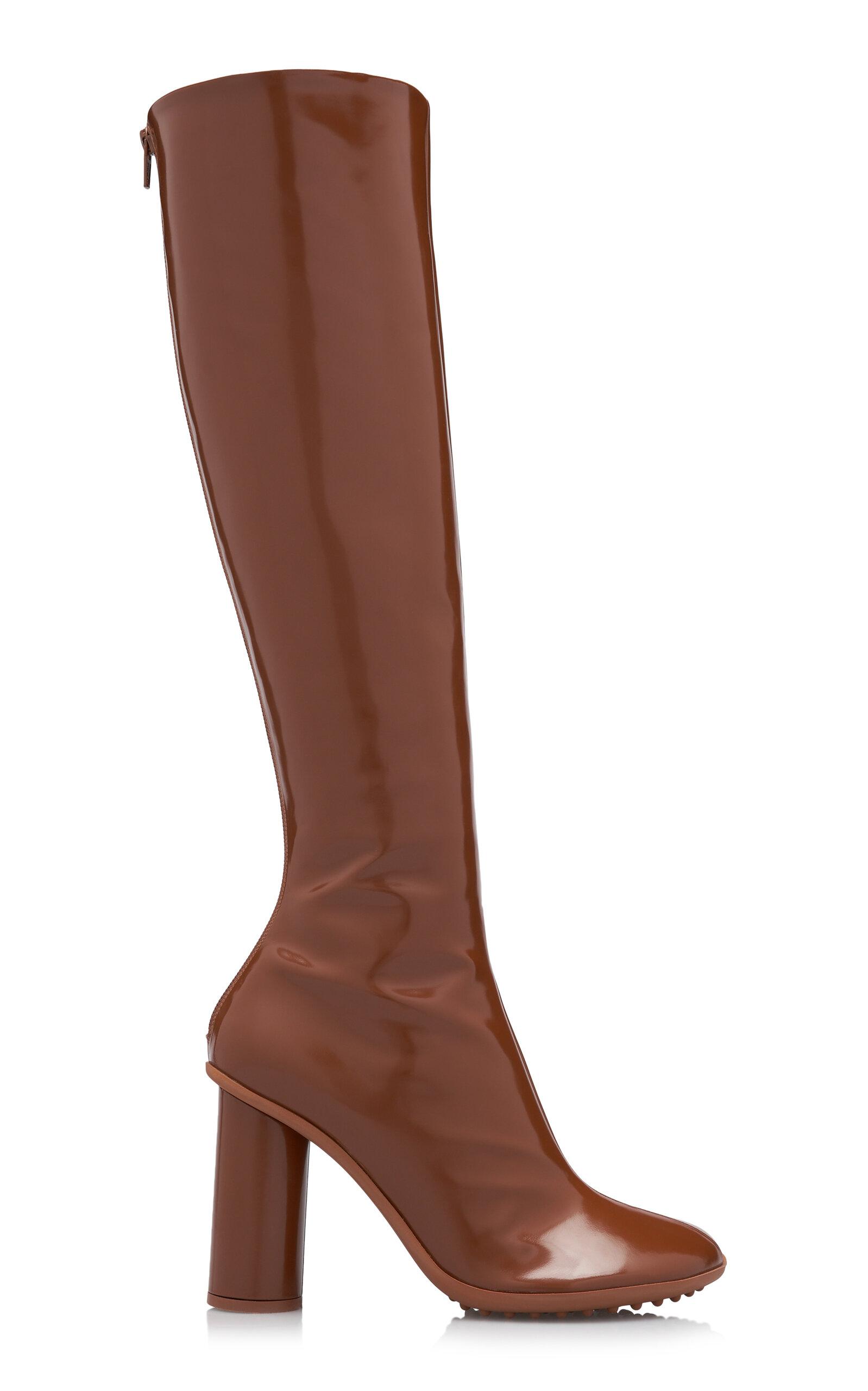 Bottega Veneta Atomic Patent Leather Knee Boots - Moda Operandi by BOTTEGA VENETA