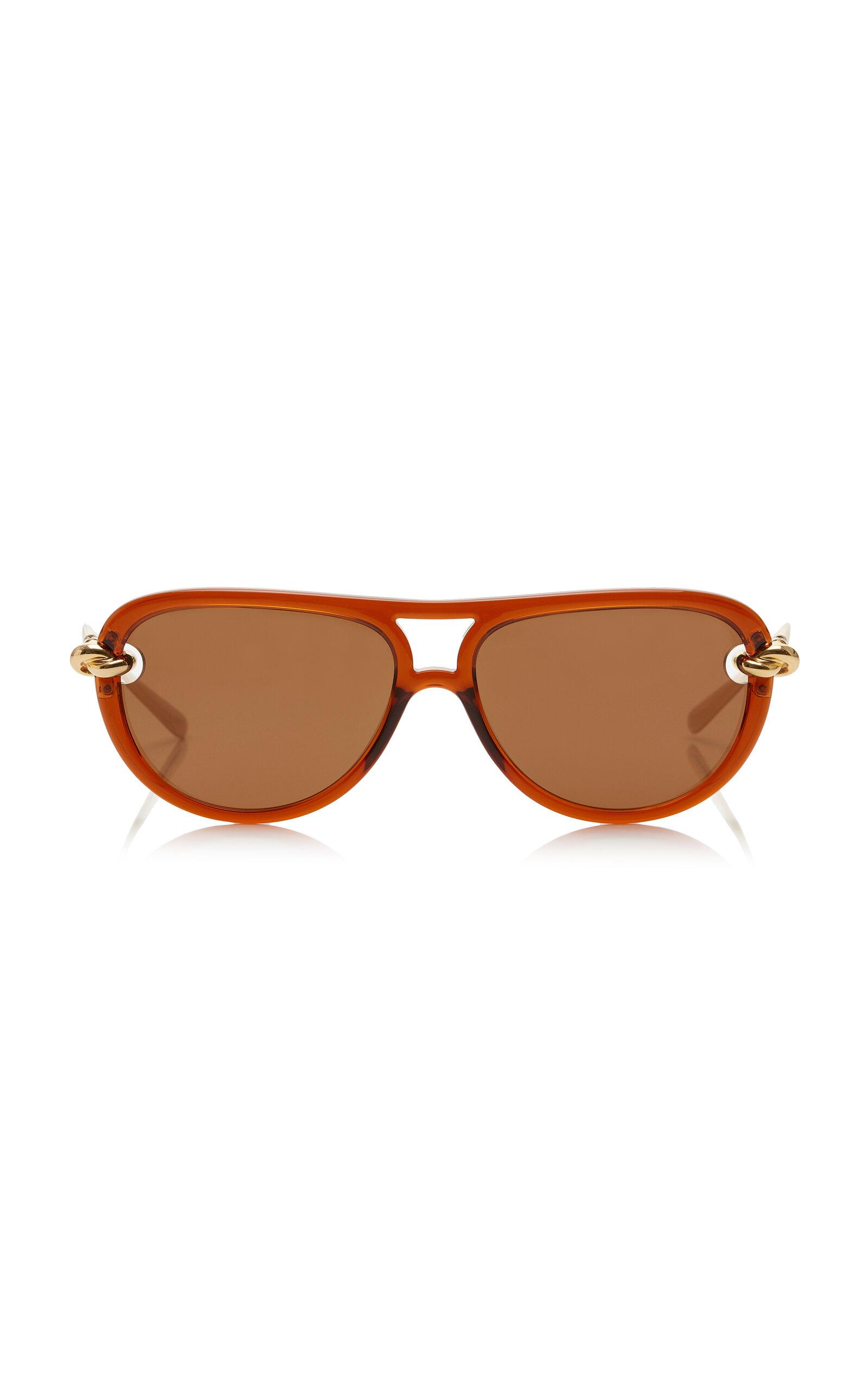 Bottega Veneta Aviator-Frame Acetate Sunglasses - Moda Operandi by BOTTEGA VENETA