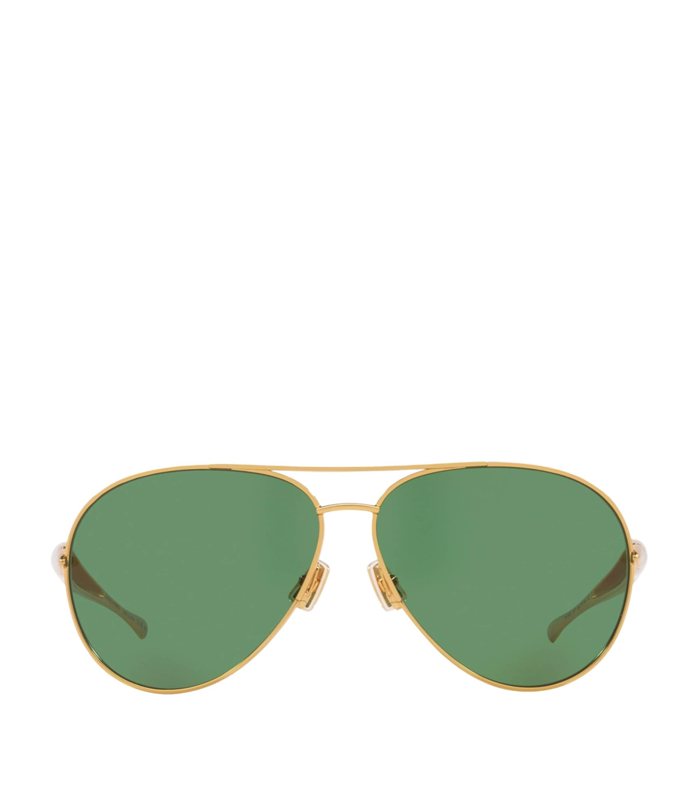 Bottega Veneta BV1305S Green-Tinted Sunglasses by BOTTEGA VENETA