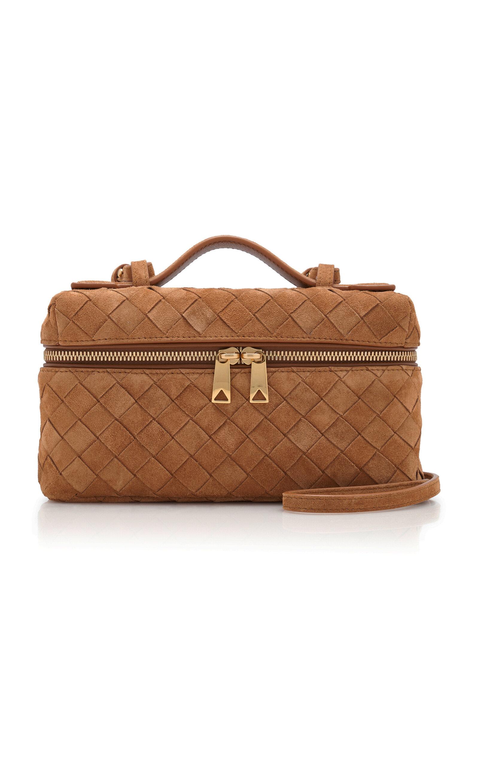 Bottega Veneta Bang Bang Intrecciato Suede Bag - Moda Operandi by BOTTEGA VENETA