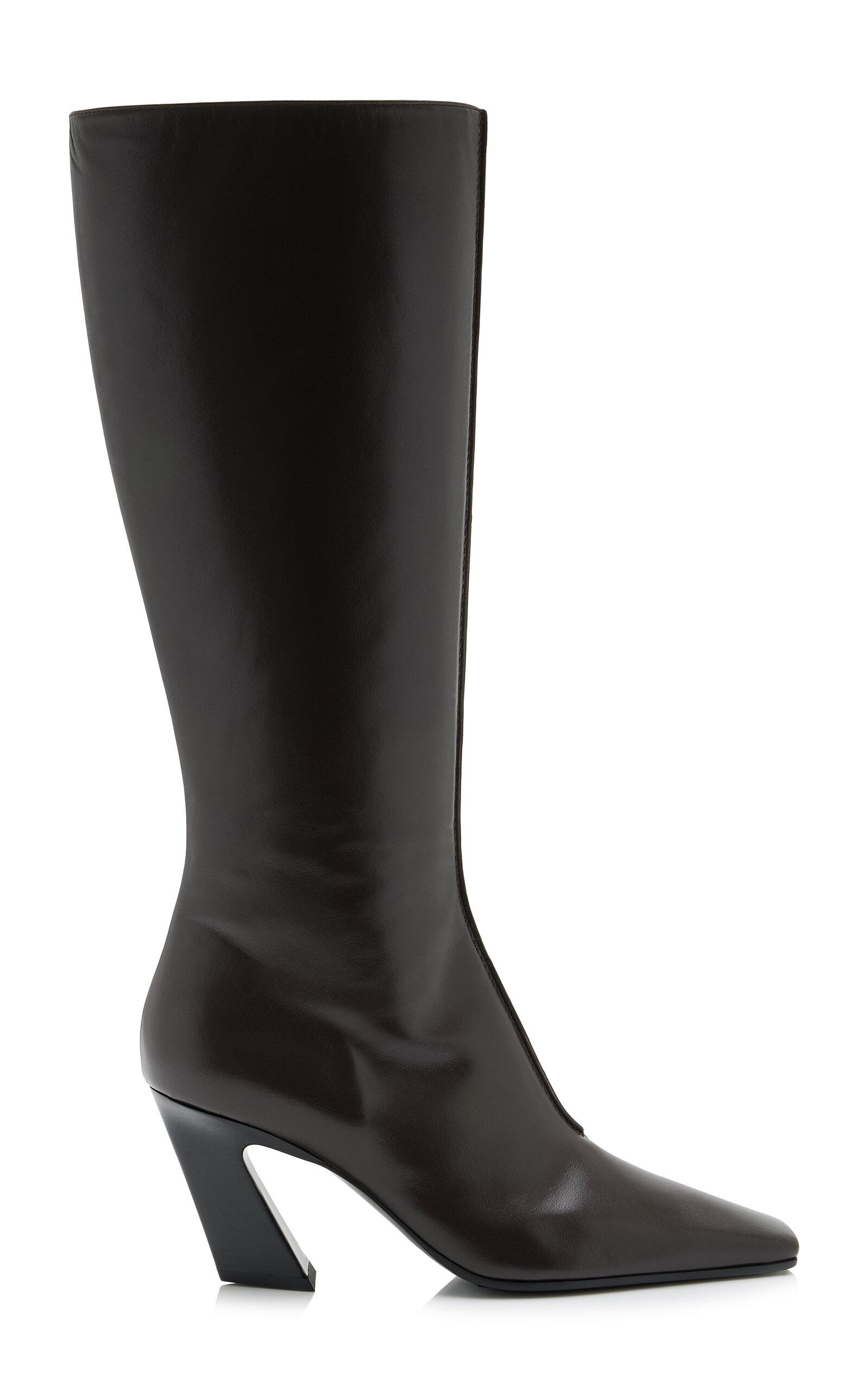 Bottega Veneta Banzai Leather Knee Boots - Moda Operandi by BOTTEGA VENETA