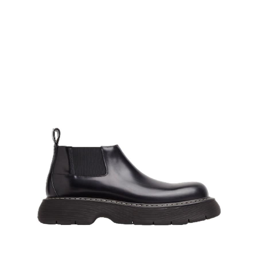 Bottega Veneta Bounce Ankle Boots Black by BOTTEGA VENETA