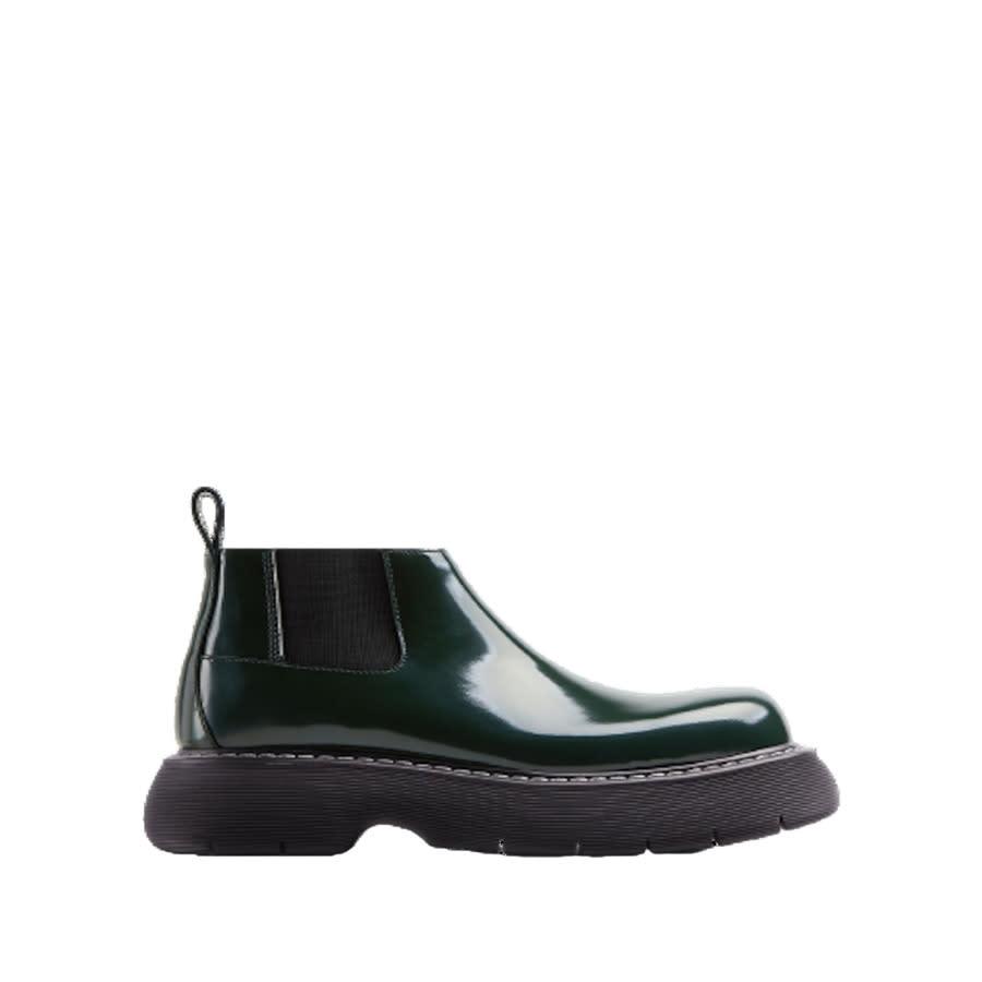 Bottega Veneta Bounce Ankle Boots Green by BOTTEGA VENETA