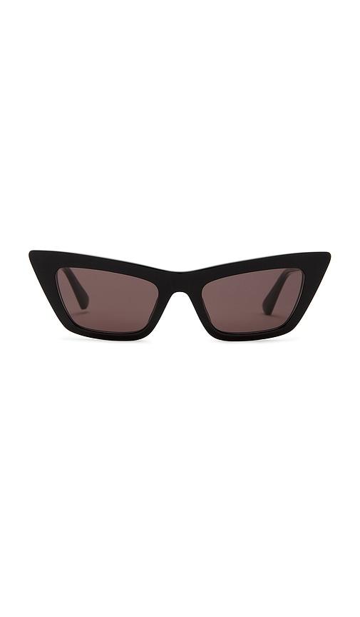 Bottega Veneta Cat Eye Sunglasses in Black by BOTTEGA VENETA