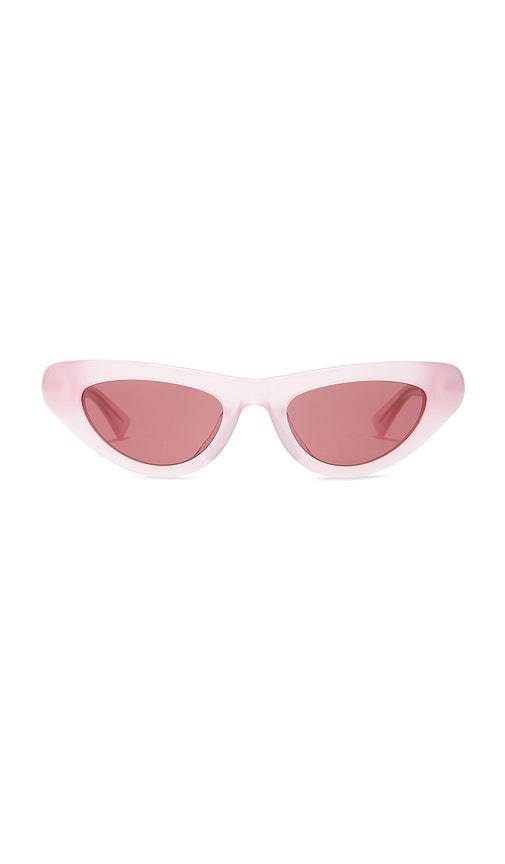 Bottega Veneta Cat Eye Sunglasses in Pink by BOTTEGA VENETA