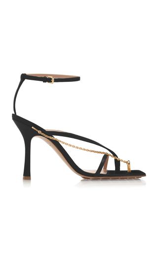 Bottega Veneta Chain-Trimmed Lounge Leather Sandals - Moda Operandi by BOTTEGA VENETA