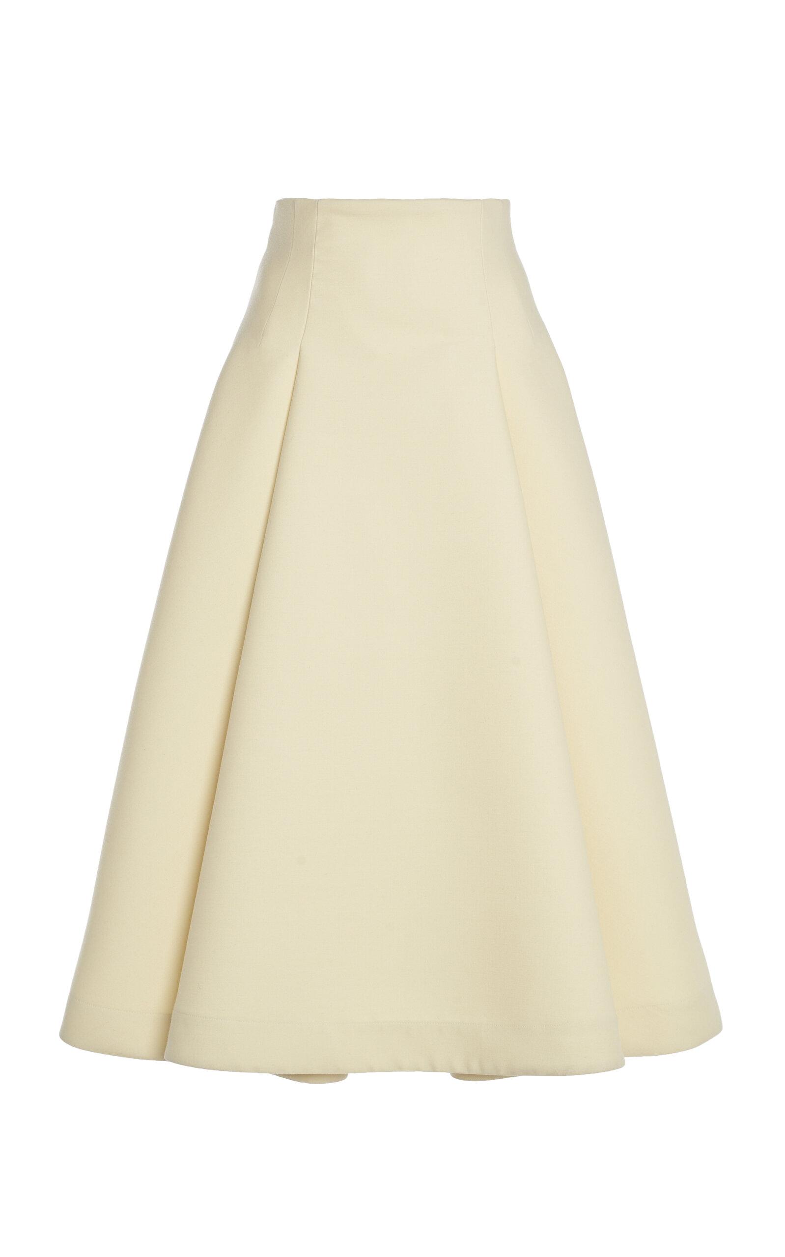 Bottega Veneta Compact-Knit Wool Midi Skirt - Moda Operandi by BOTTEGA VENETA