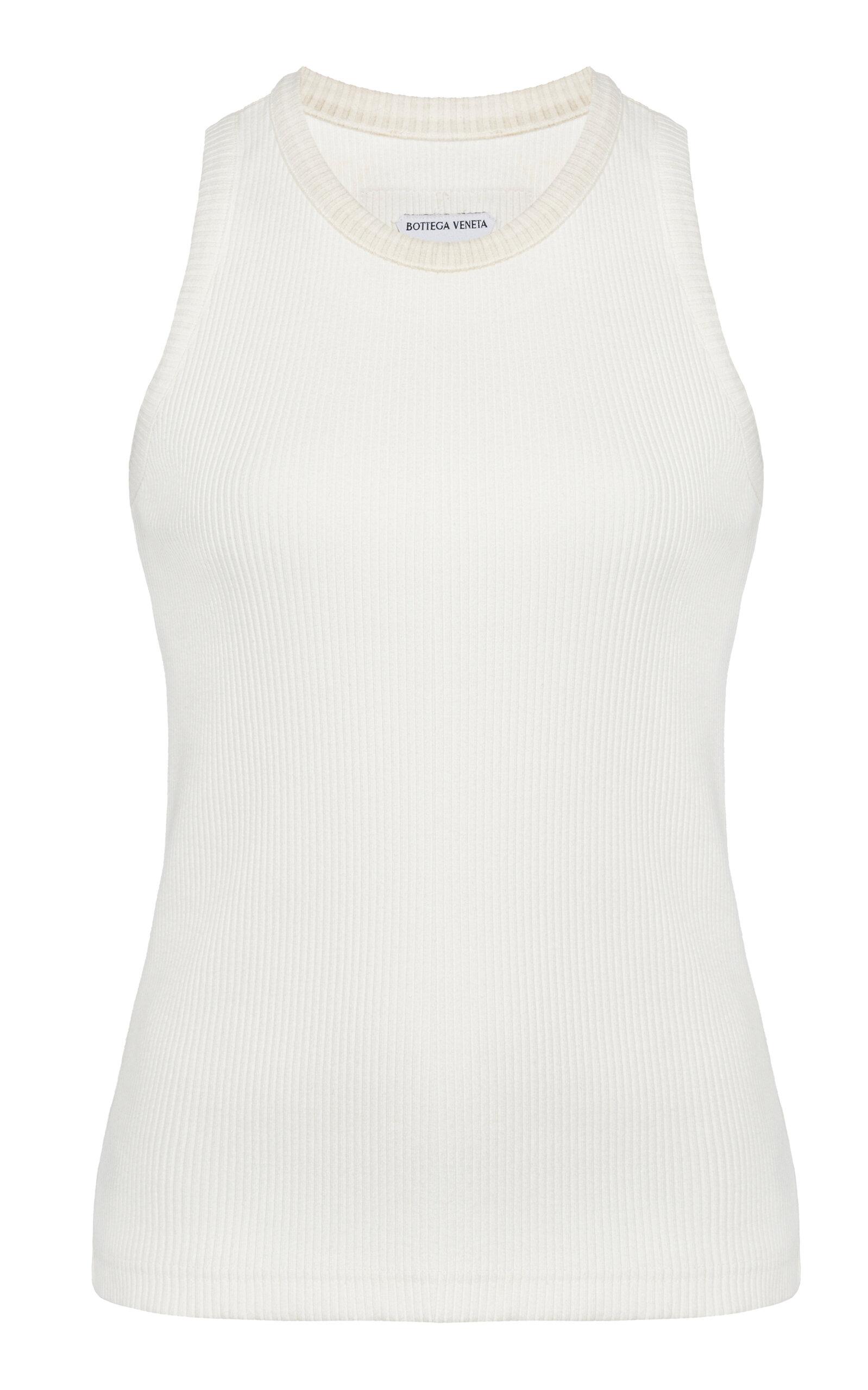 Bottega Veneta Compact Stretch-Cotton Jersey Tank Top - Moda Operandi by BOTTEGA VENETA