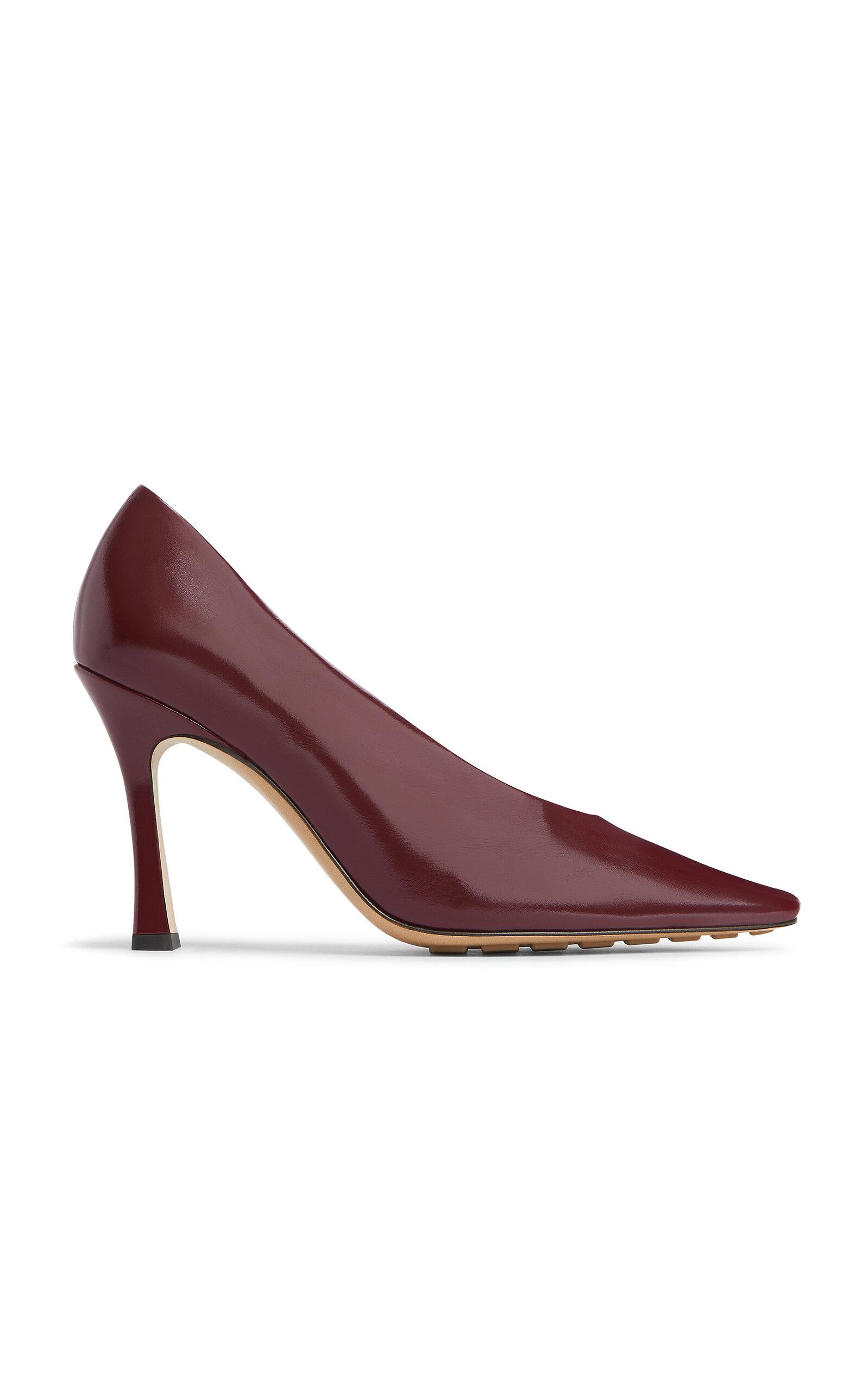 Bottega Veneta Cushion Lux Leather Pumps - Moda Operandi by BOTTEGA VENETA