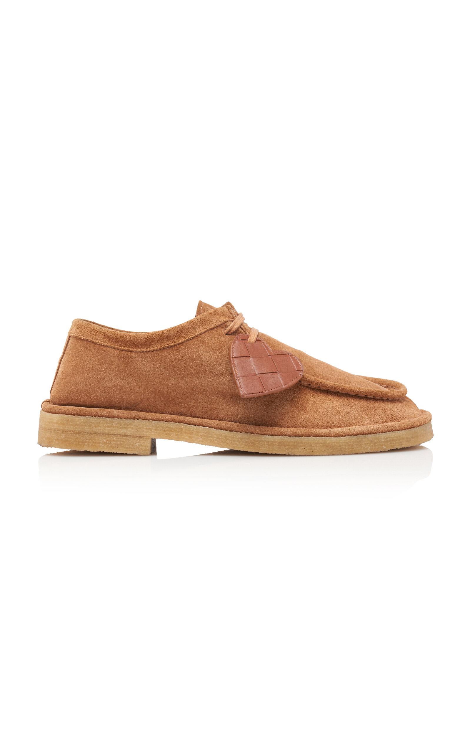 Bottega Veneta Daddy Suede Derby Loafers - Moda Operandi by BOTTEGA VENETA