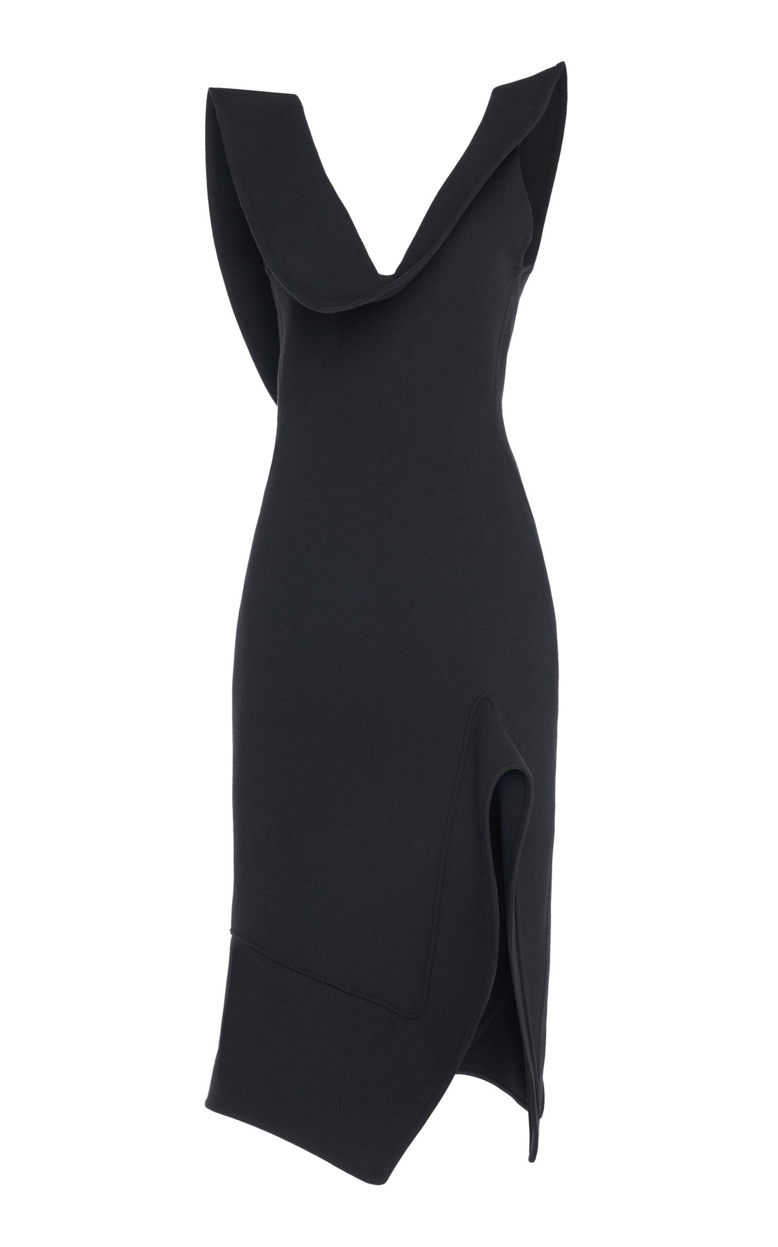 Bottega Veneta Draped Knit Midi Dress - Moda Operandi by BOTTEGA VENETA