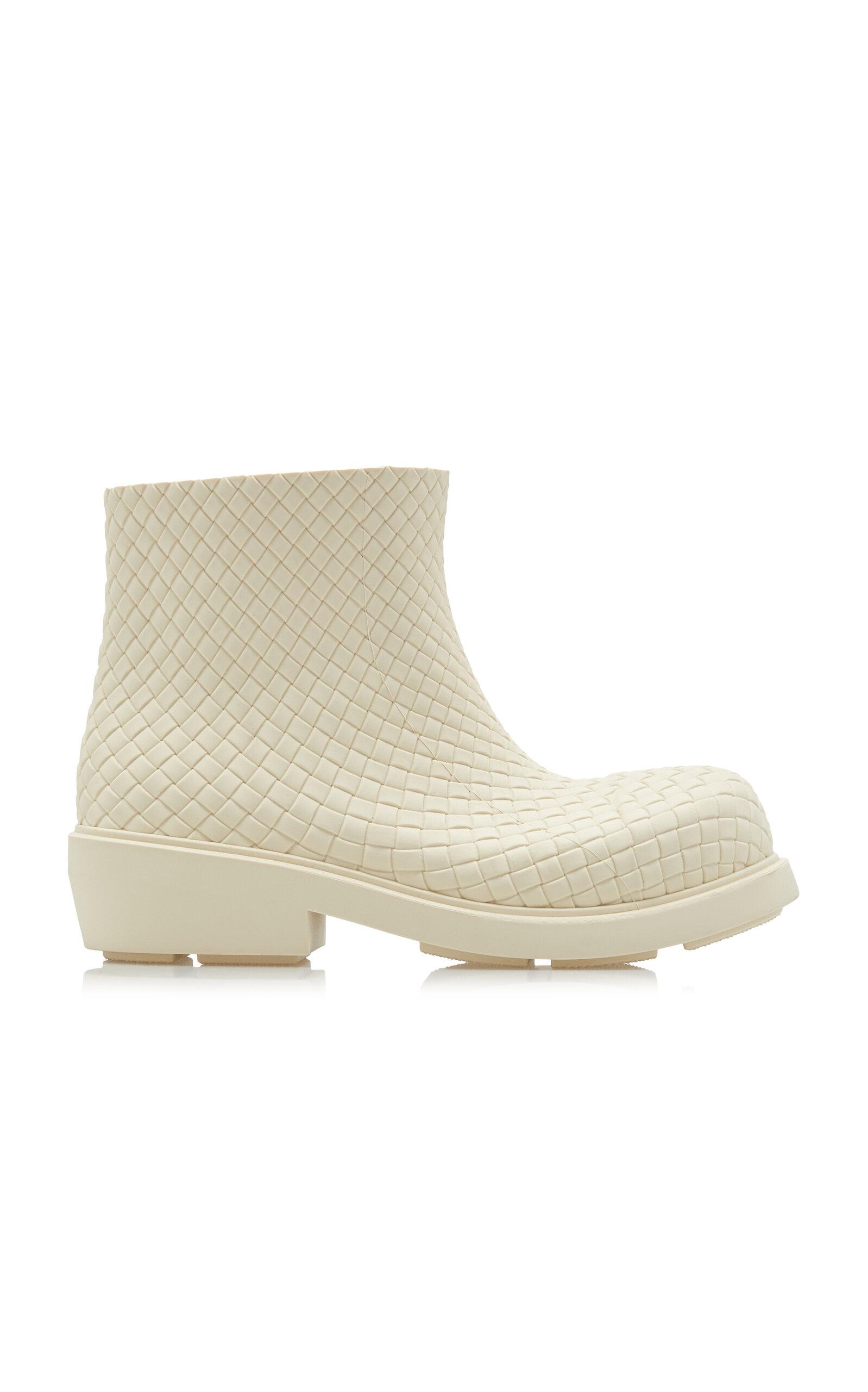 Bottega Veneta Fireman Rubber Ankle Boots - Moda Operandi by BOTTEGA VENETA