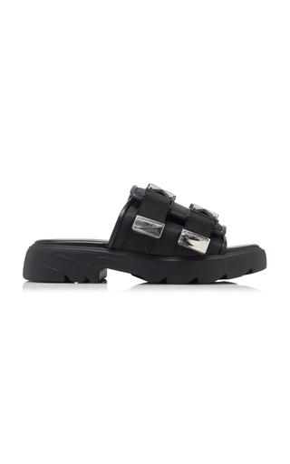 Bottega Veneta Flash Buckled Leather and Rubber Sandals - Moda Operandi by BOTTEGA VENETA