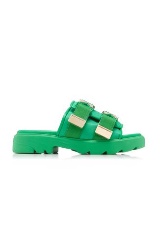 Bottega Veneta Flash Buckled Leather and Rubber Sandals - Moda Operandi by BOTTEGA VENETA