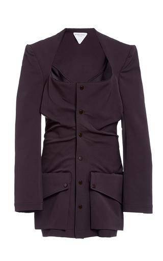 Bottega Veneta Gathered Gabardine Blazer - Moda Operandi by BOTTEGA VENETA