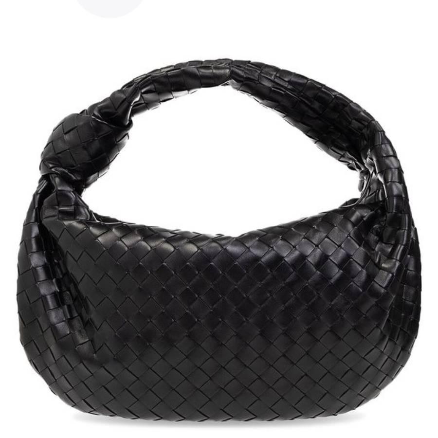 Bottega Veneta Intrecciato Lambskin Small Jodie Shoulder Bag by BOTTEGA VENETA