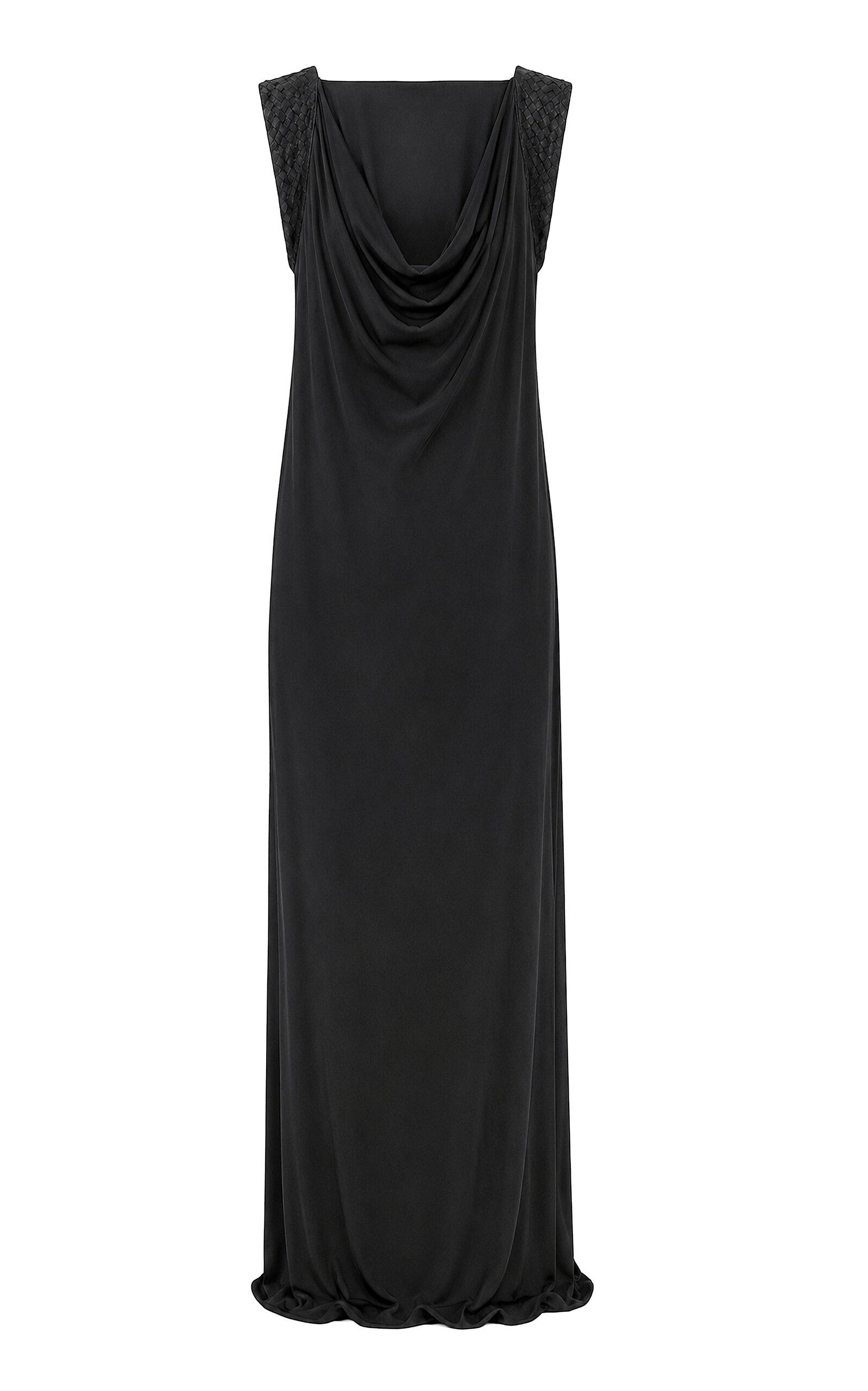 Bottega Veneta Intrecciato-Strap Crepe-Jersey Maxi Dress - Moda Operandi by BOTTEGA VENETA