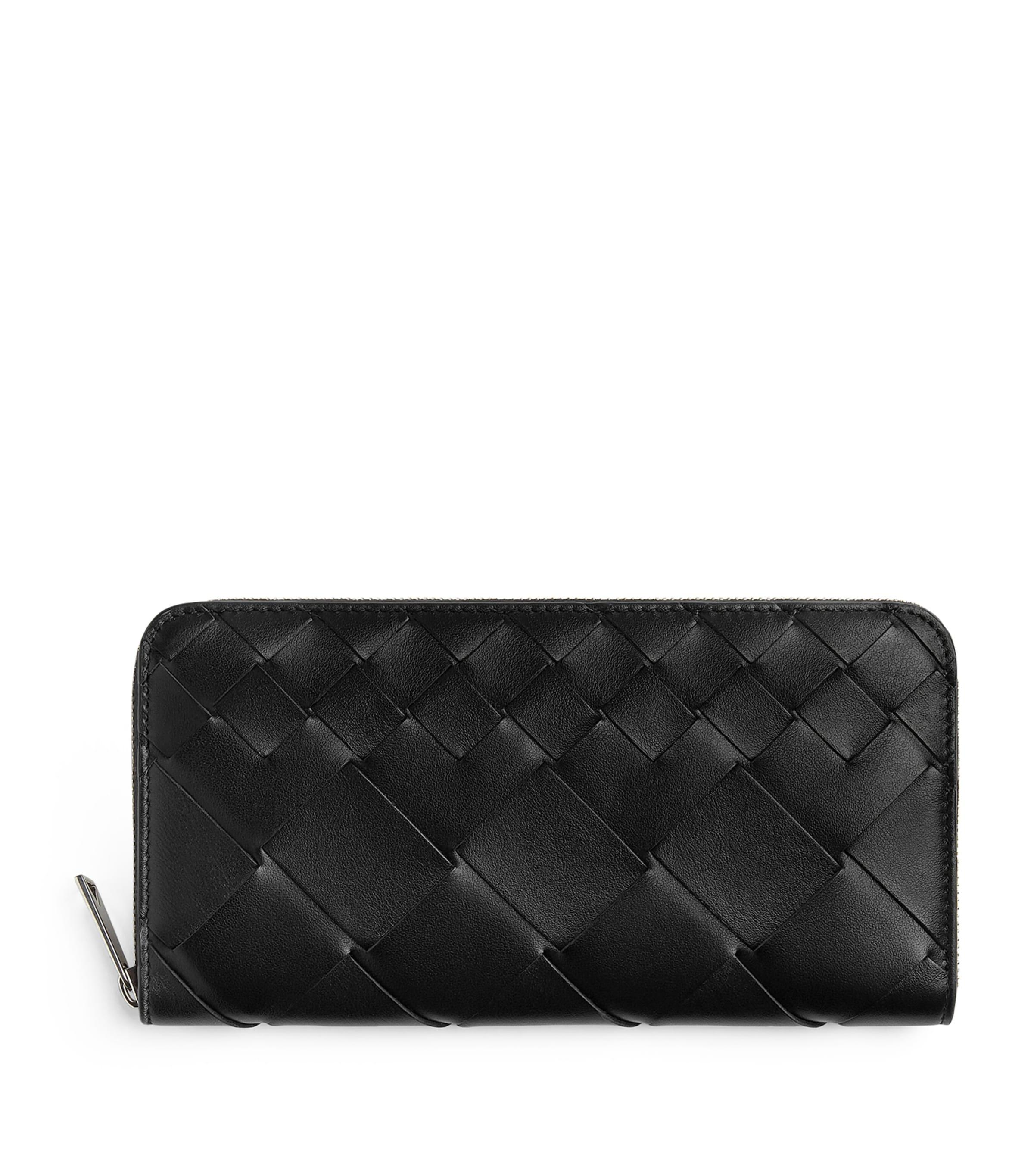 Bottega Veneta Intrecciato Zip-Around Wallet by BOTTEGA VENETA