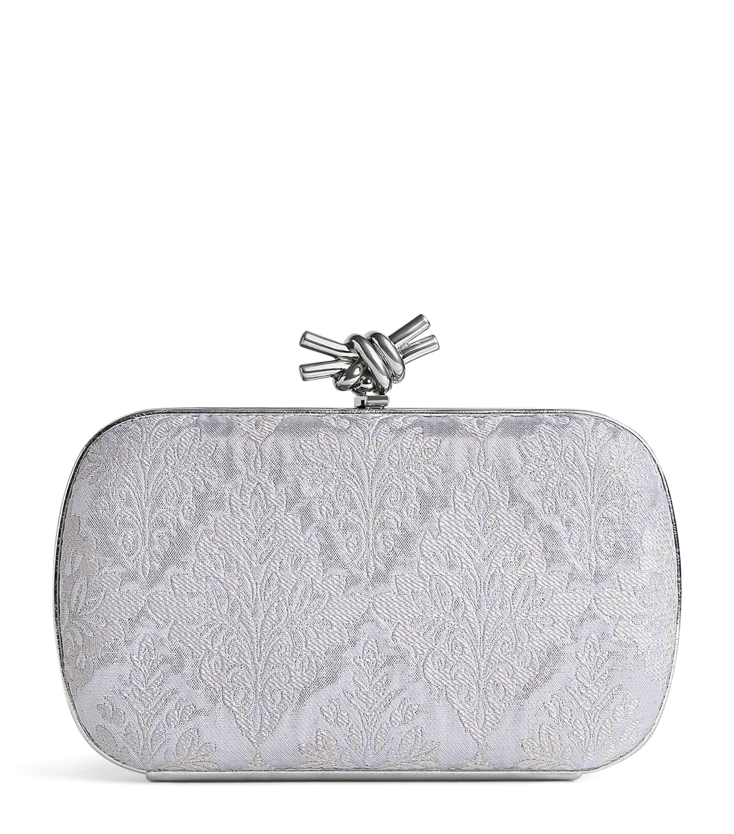 Bottega Veneta Jacquard Knot Clutch Bag by BOTTEGA VENETA