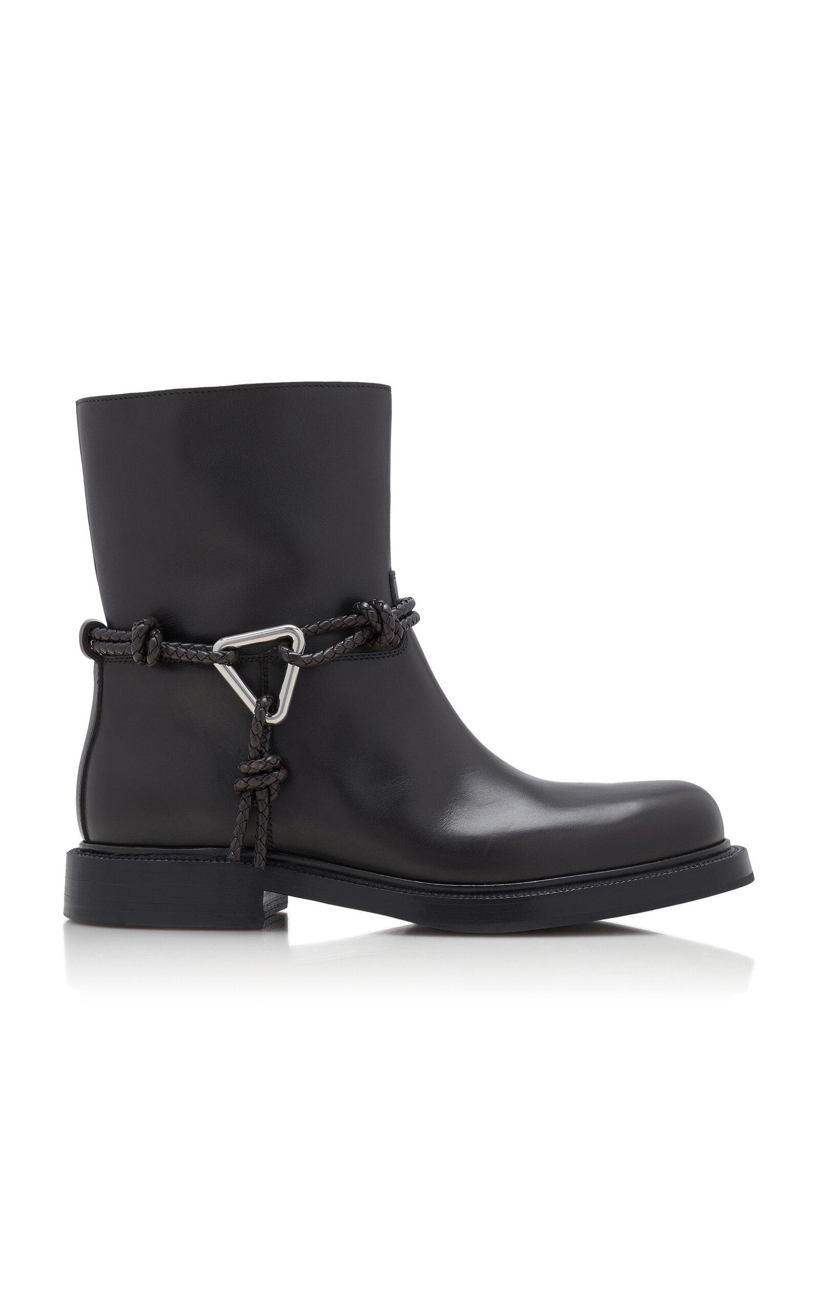 Bottega Veneta James Leather Ankle Boots - Moda Operandi by BOTTEGA VENETA
