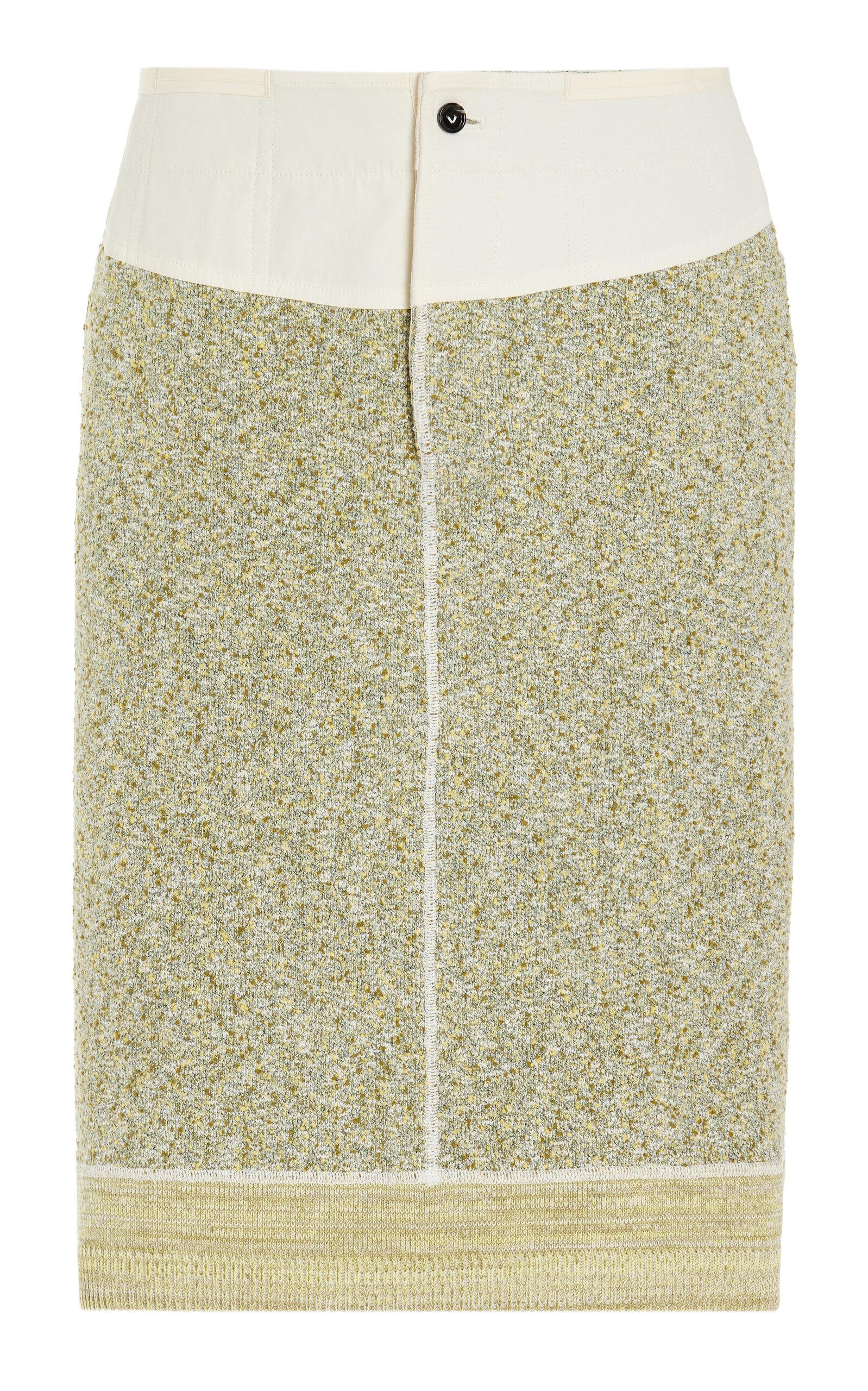 Bottega Veneta Knit Cotton-Blend Midi Skirt - Moda Operandi by BOTTEGA VENETA