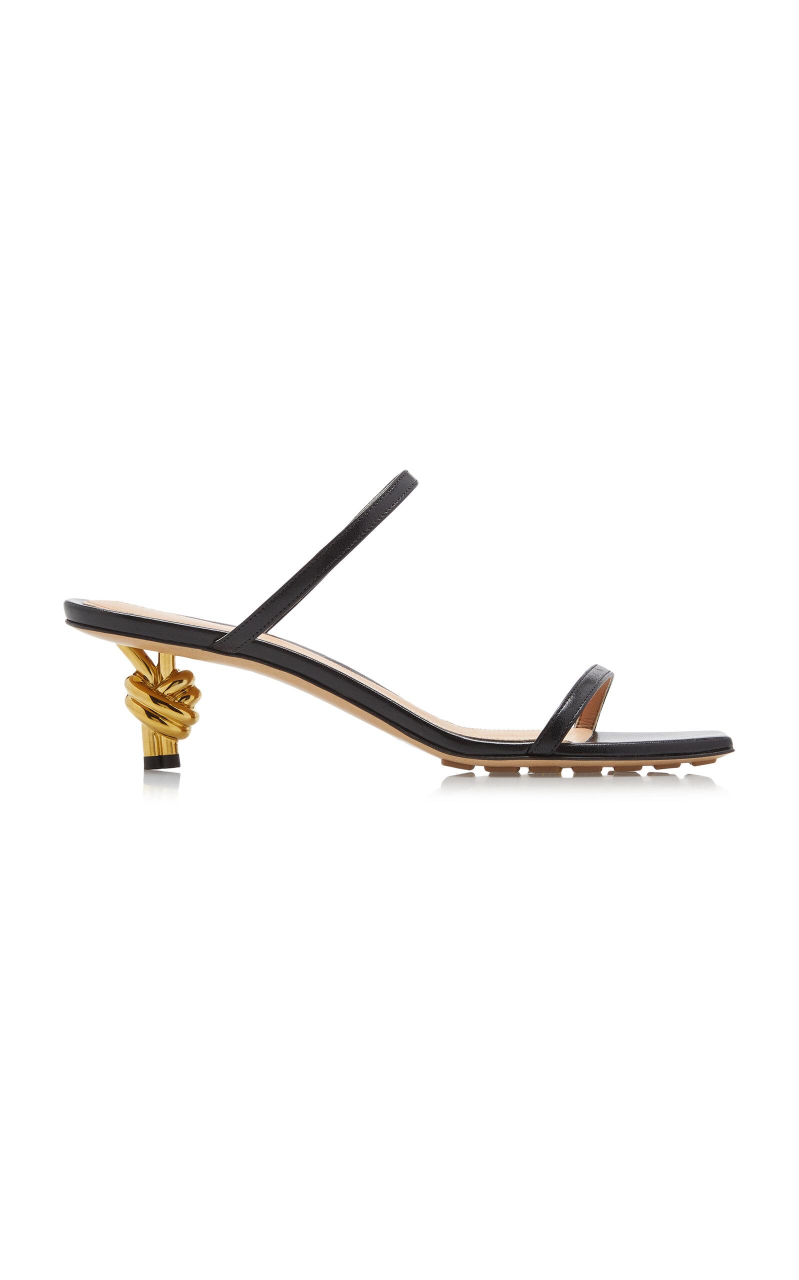 Bottega Veneta Knot Leather Sandals - Moda Operandi by BOTTEGA VENETA