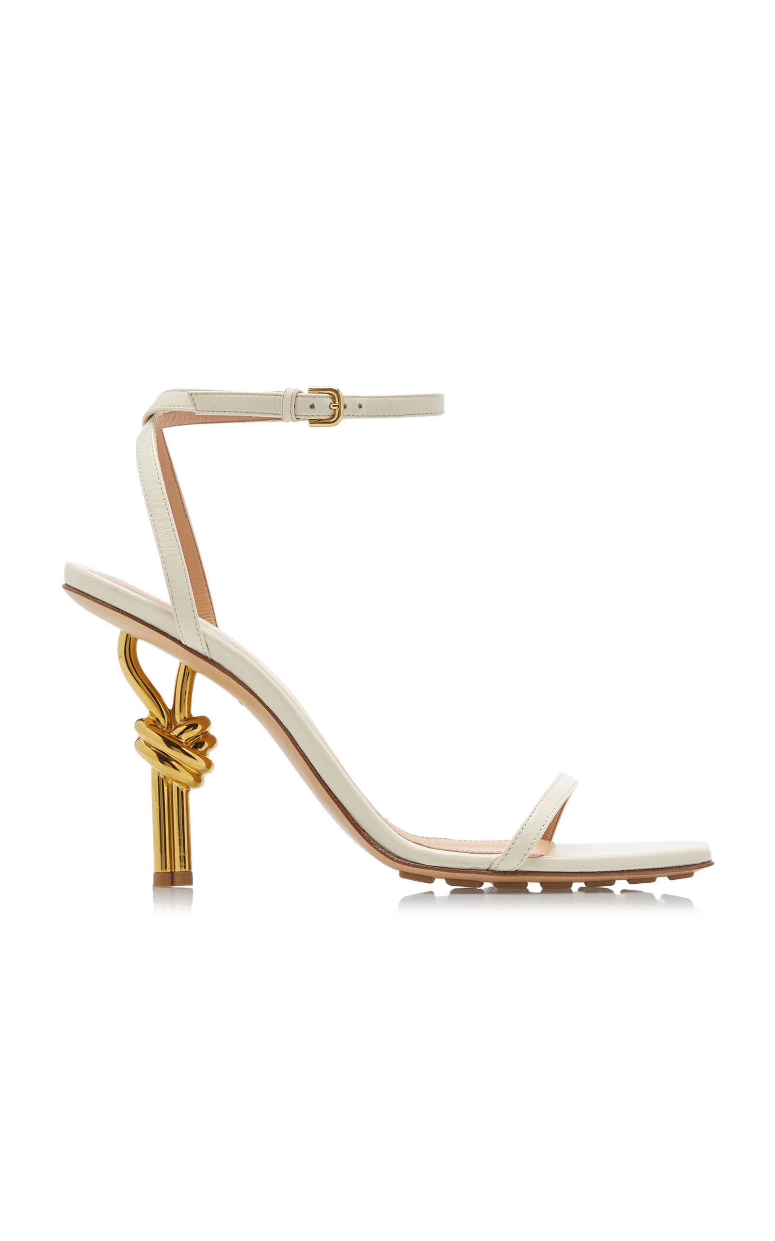 Bottega Veneta Knot Leather Sandals - Moda Operandi by BOTTEGA VENETA