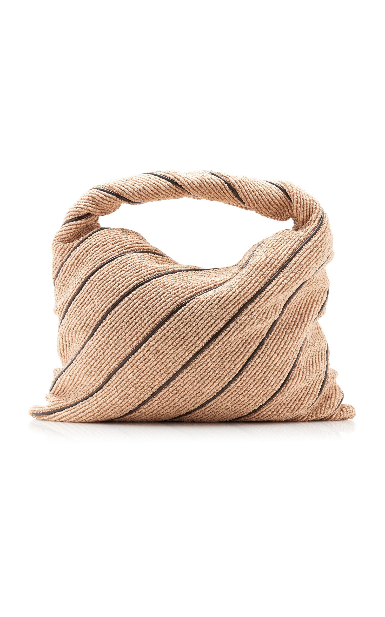 Bottega Veneta Large Hop Raffia Bag - Moda Operandi by BOTTEGA VENETA