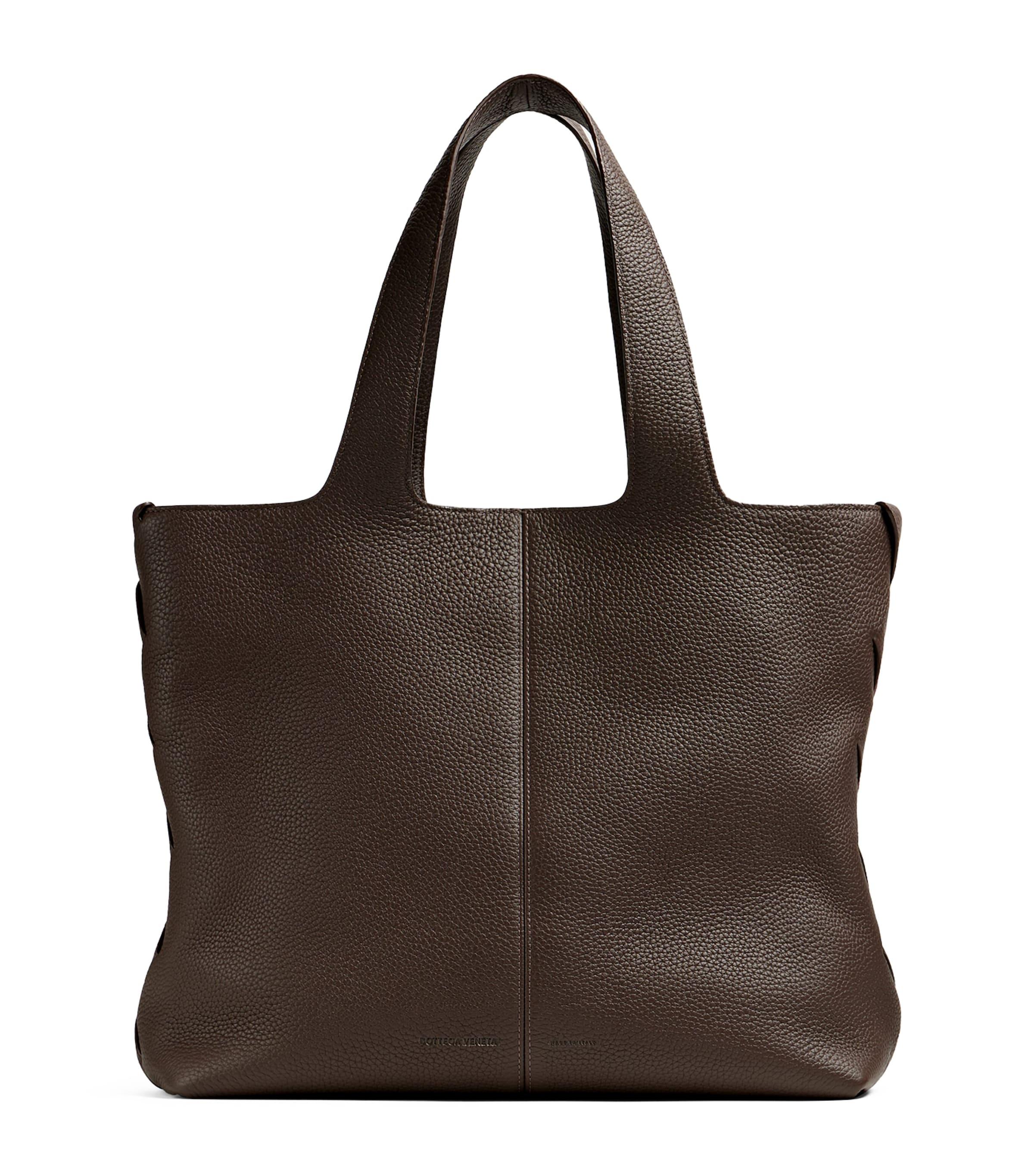 Bottega Veneta Large Leather Diago Tote Bag by BOTTEGA VENETA