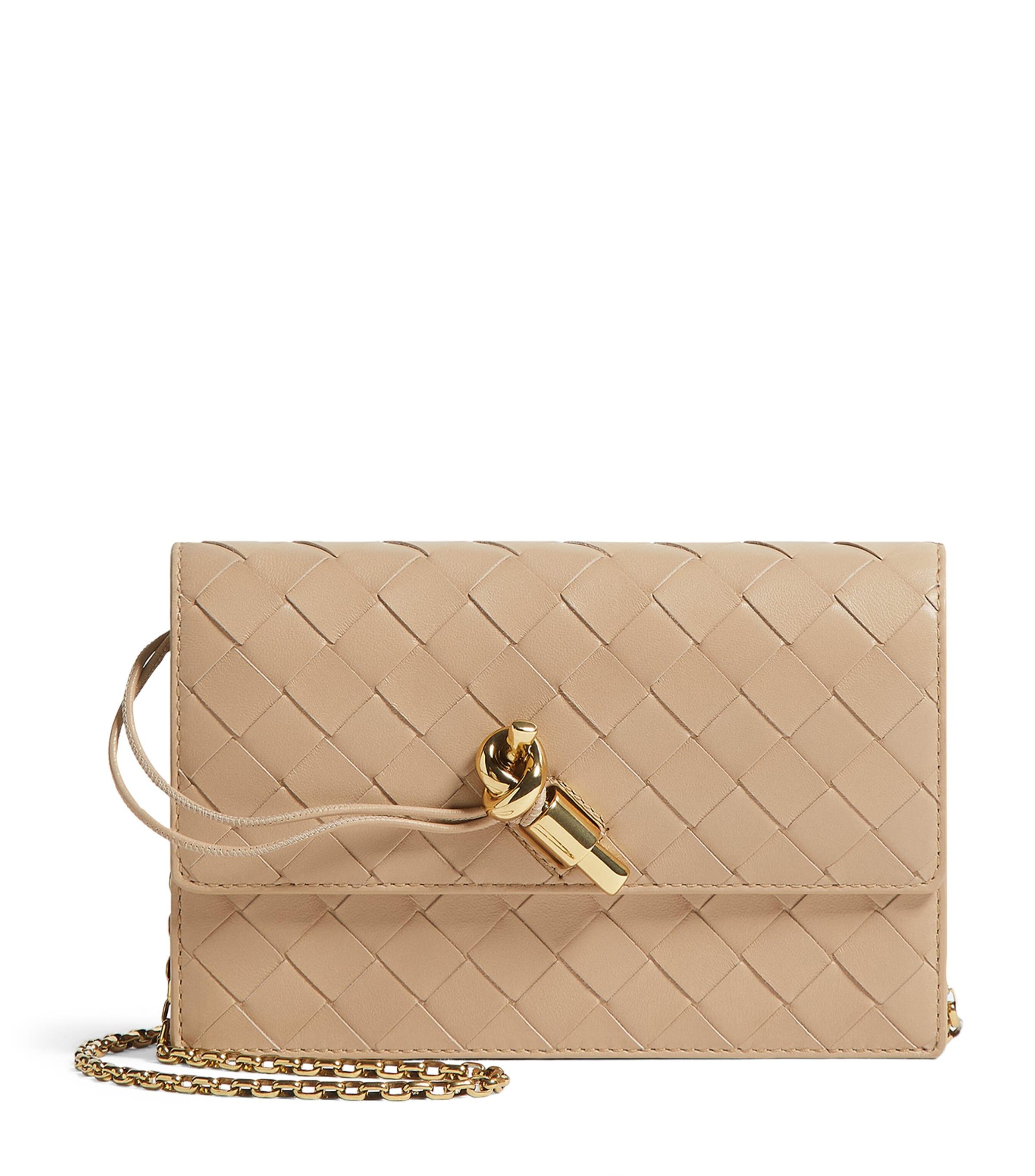 Bottega Veneta Leather Andiamo Chain Wallet by BOTTEGA VENETA
