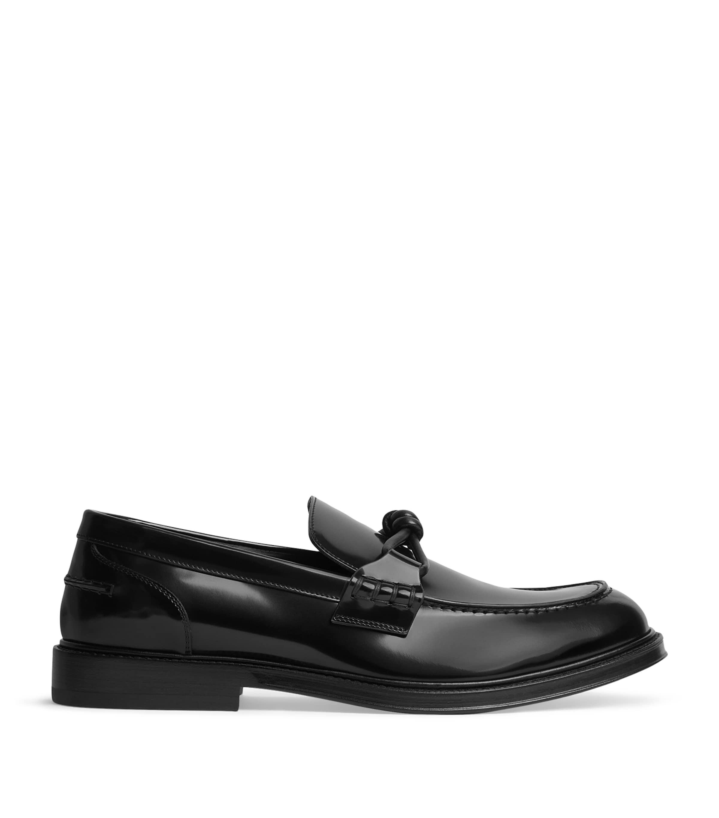 Bottega Veneta Leather Astaire Loafers by BOTTEGA VENETA