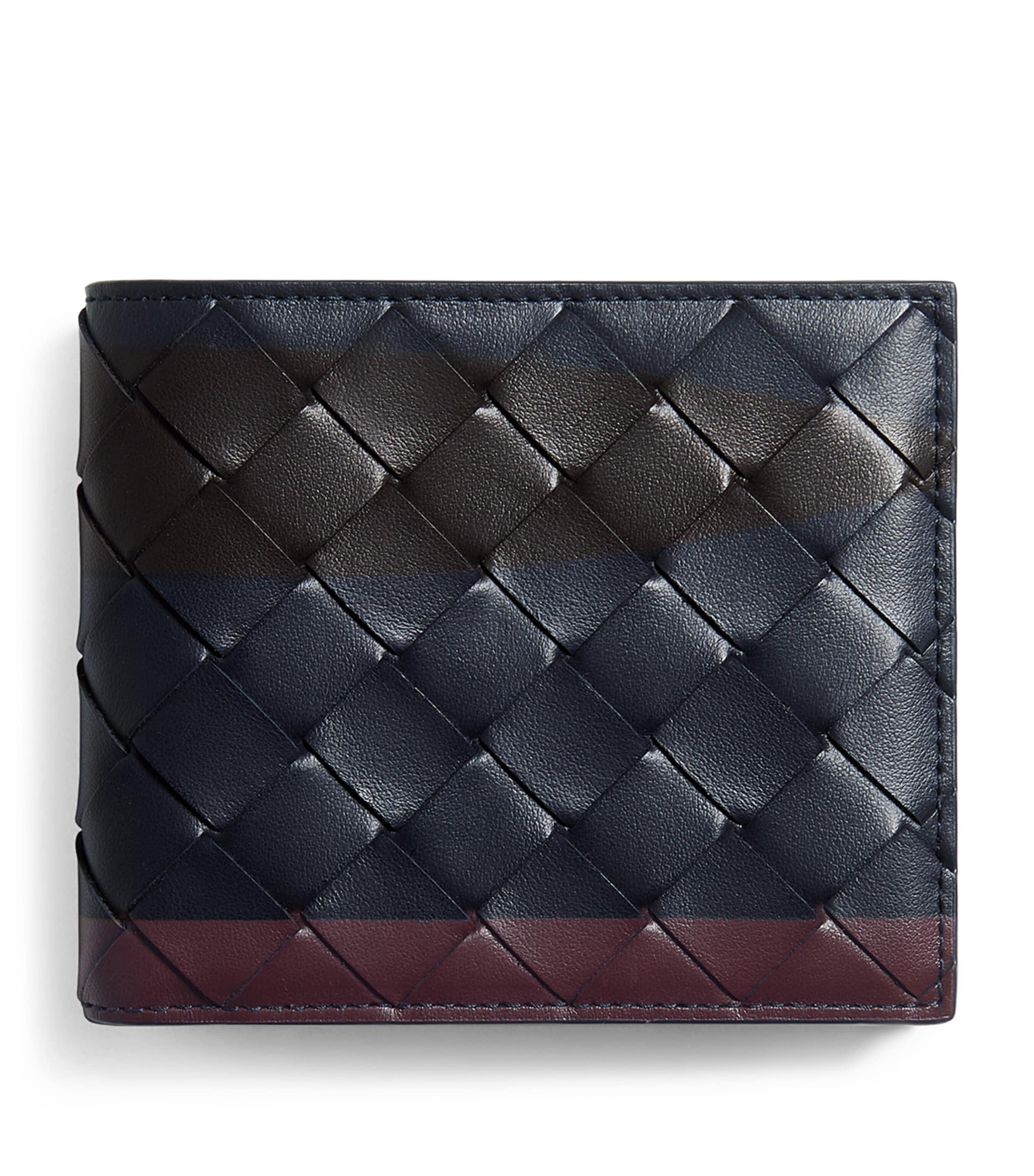 Bottega Veneta Leather Intrecciato Bifold Wallet by BOTTEGA VENETA