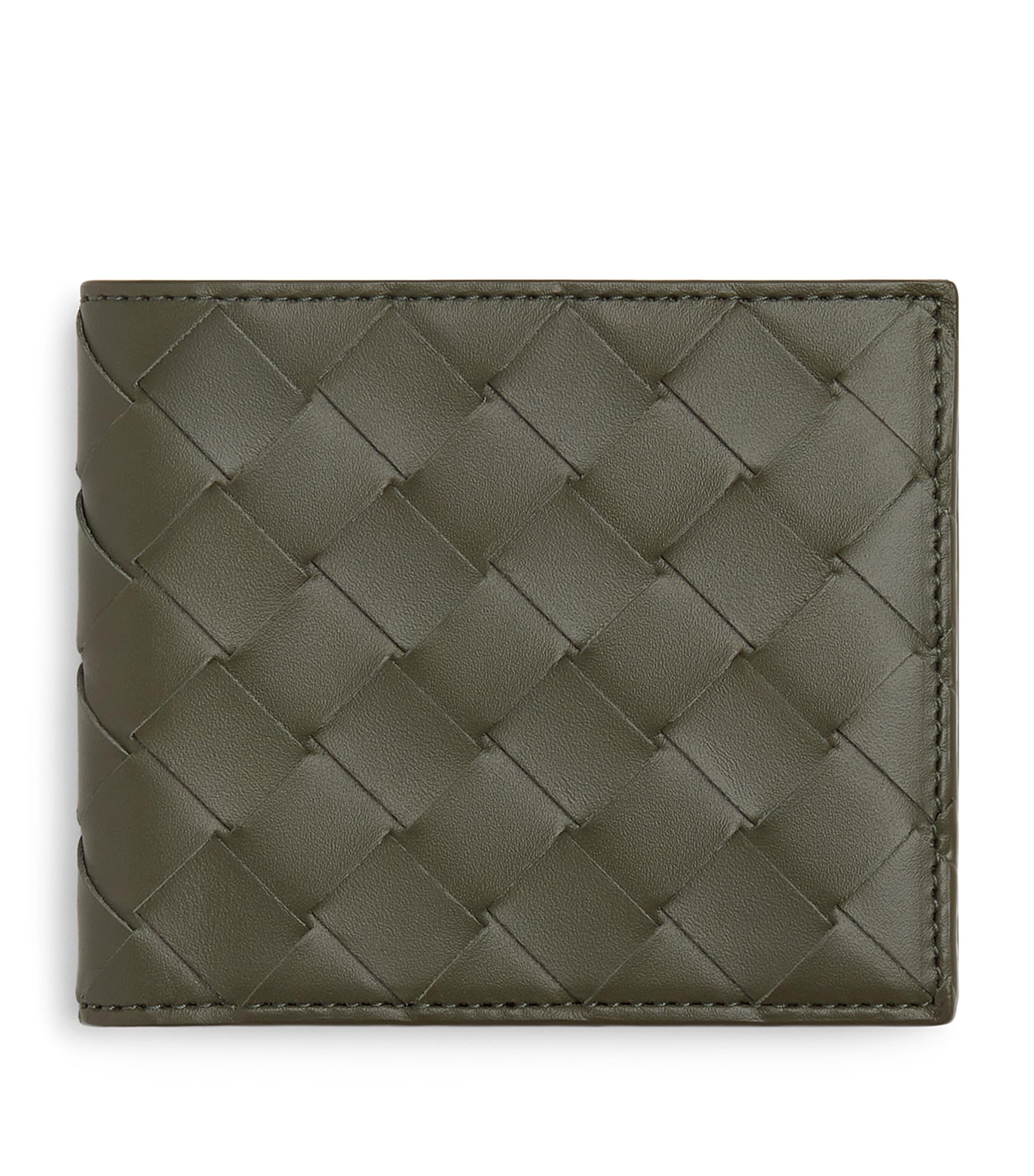 Bottega Veneta Leather Intrecciato Bifold Wallet by BOTTEGA VENETA