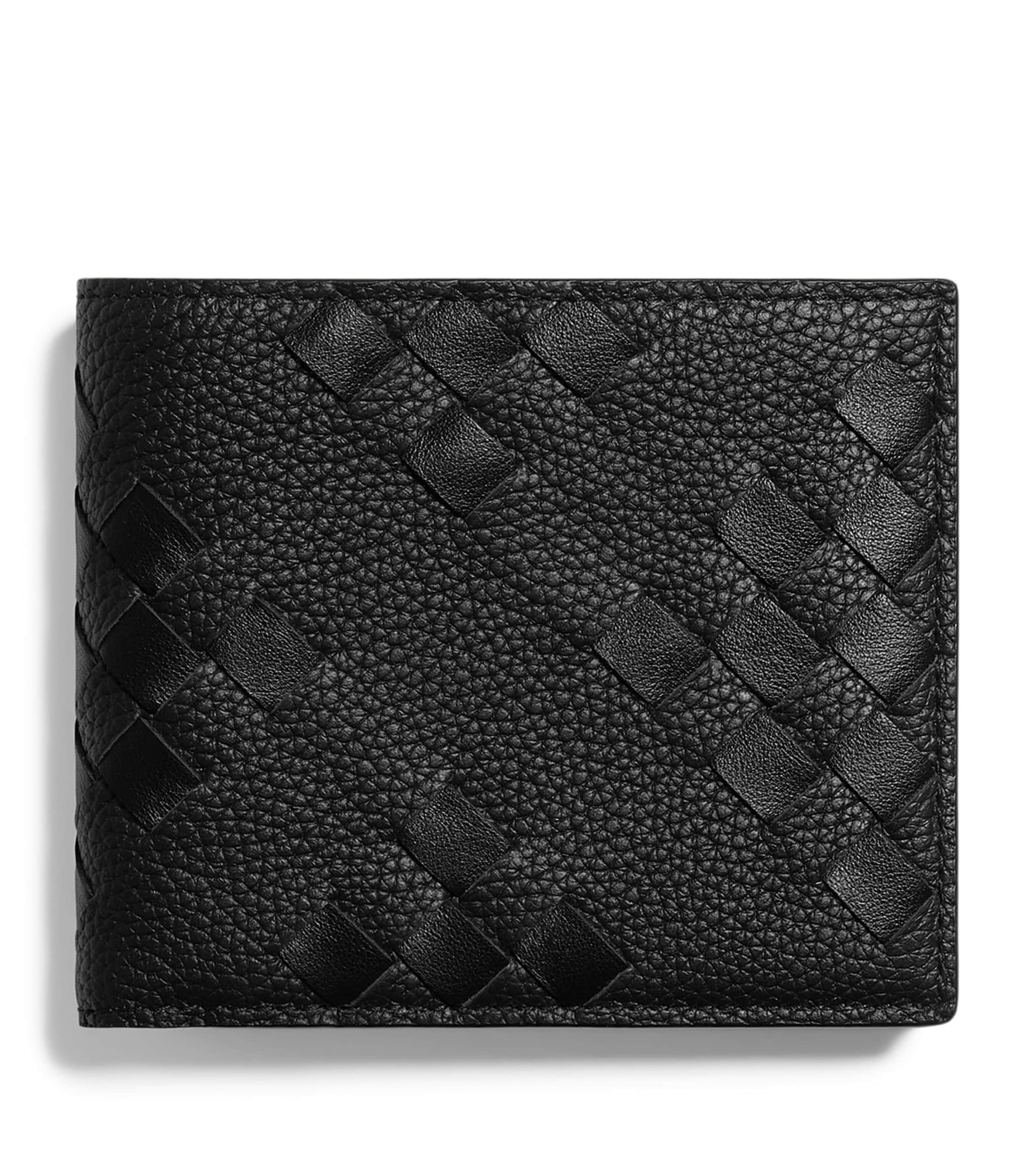 Bottega Veneta Leather Intrecciato Bifold Wallet by BOTTEGA VENETA