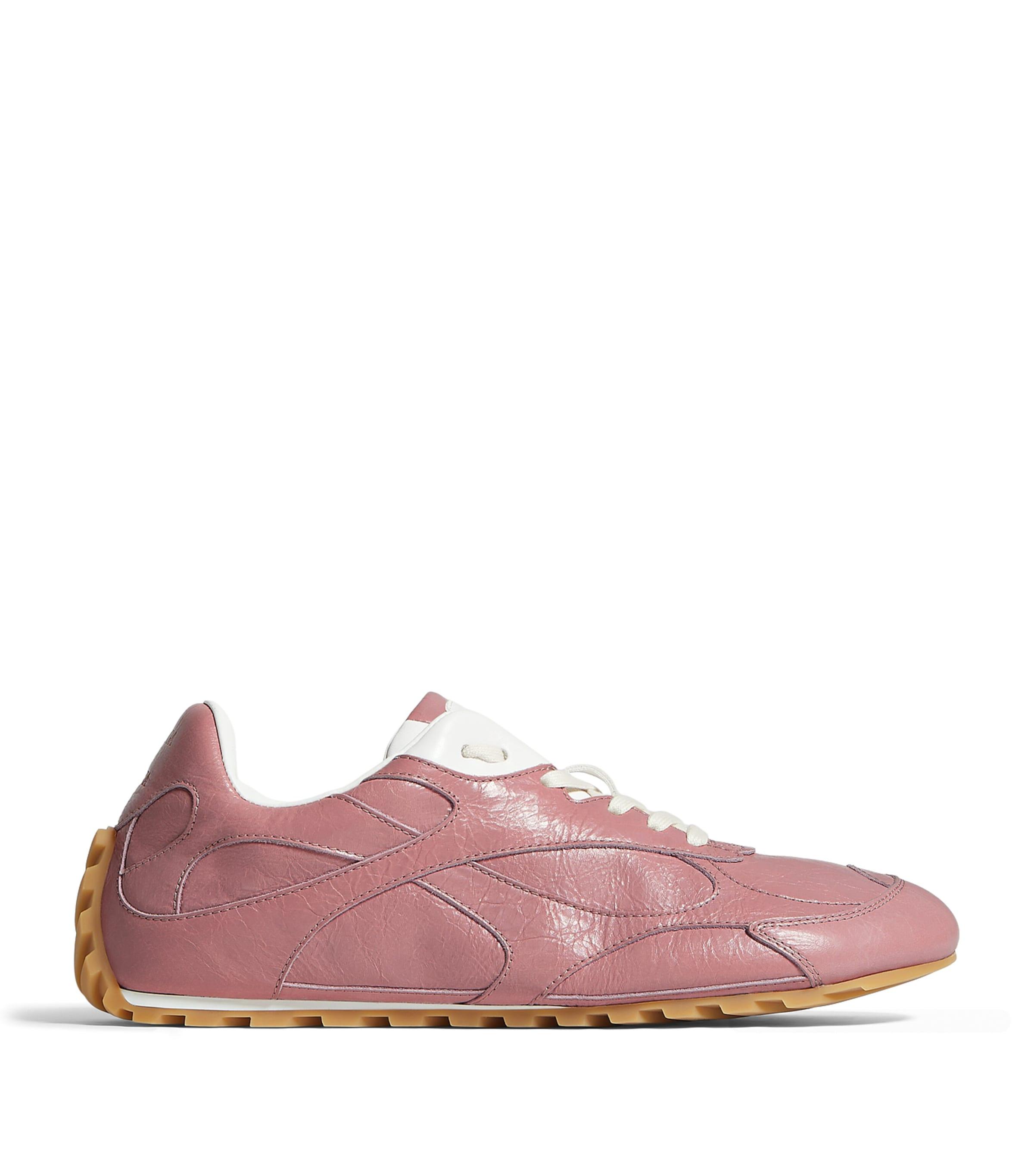 Bottega Veneta Leather Orbit Flash Sneakers by BOTTEGA VENETA