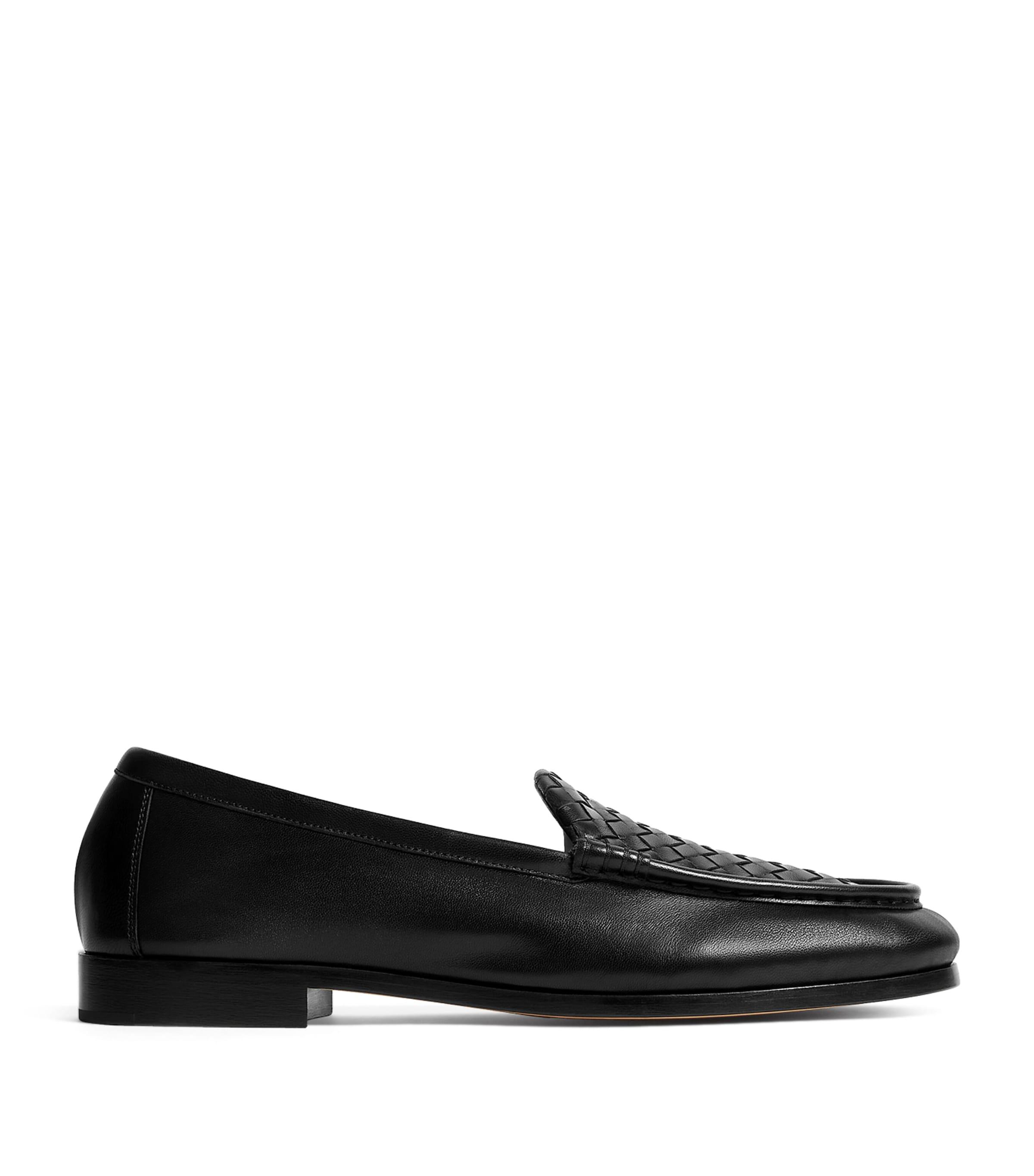 Bottega Veneta Leather Silenzio Loafers by BOTTEGA VENETA
