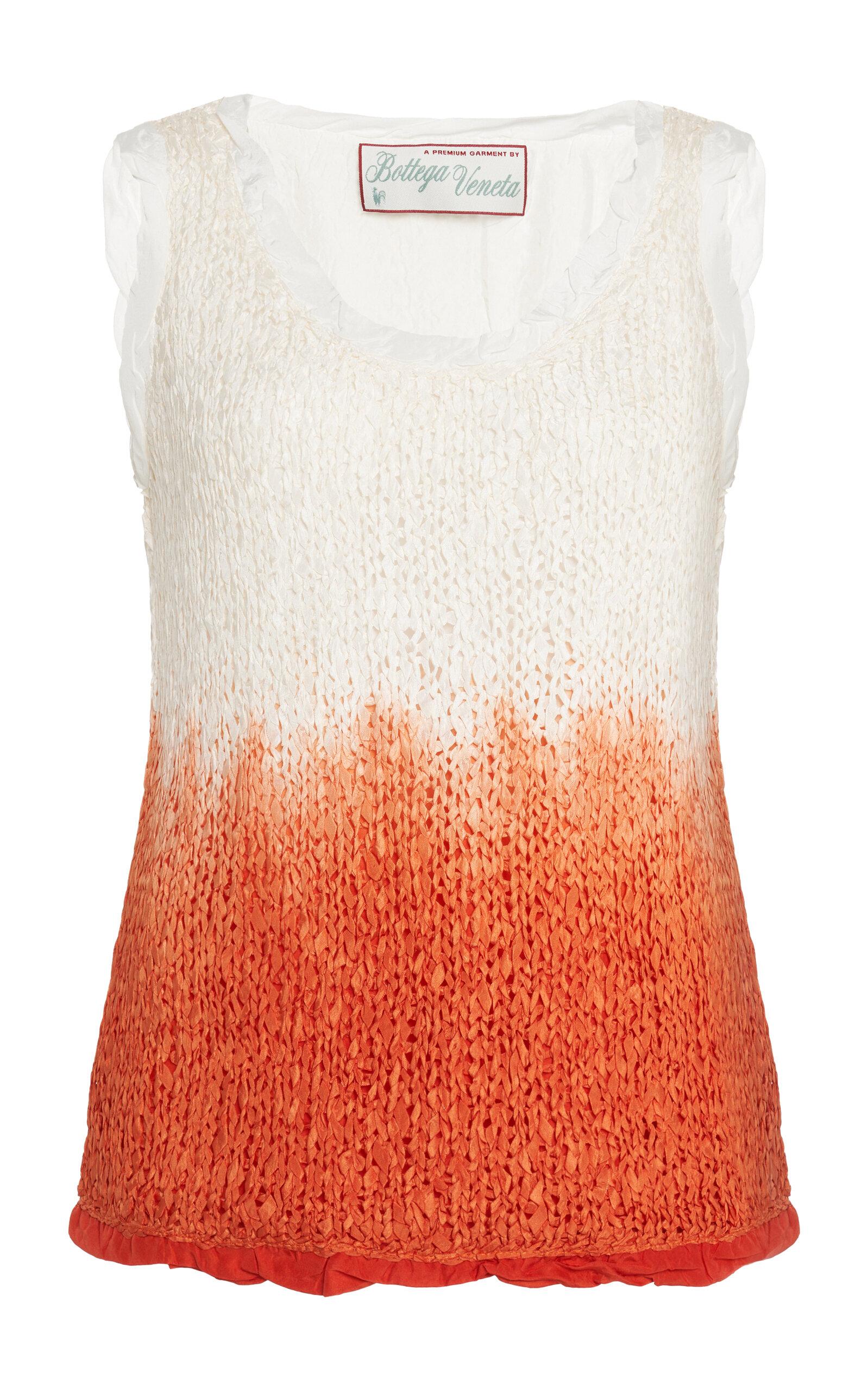 Bottega Veneta Lightweight Wool Silk Overdye Knit Tank Top - Moda Operandi by BOTTEGA VENETA