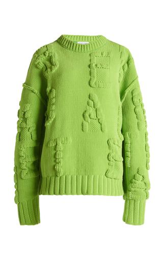 Bottega Veneta Logo-Knit Chenille Sweater -oda Operandi by BOTTEGA VENETA