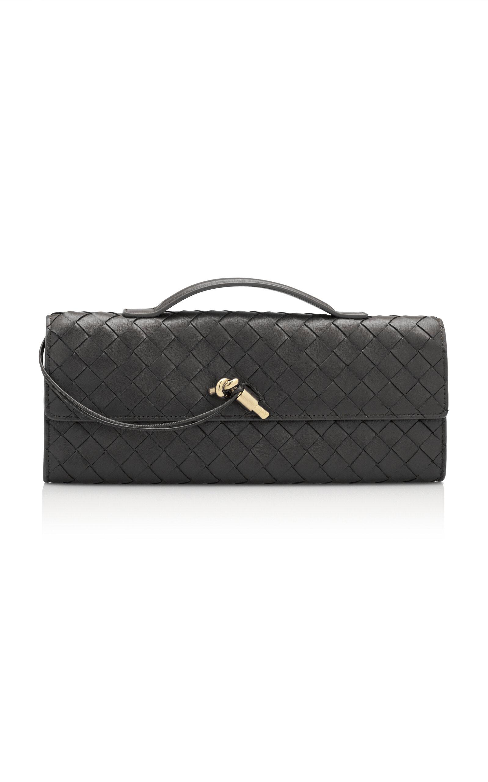 Bottega Veneta Long Andiamo Intrecciato Leather Clutch - Moda Operandi by BOTTEGA VENETA