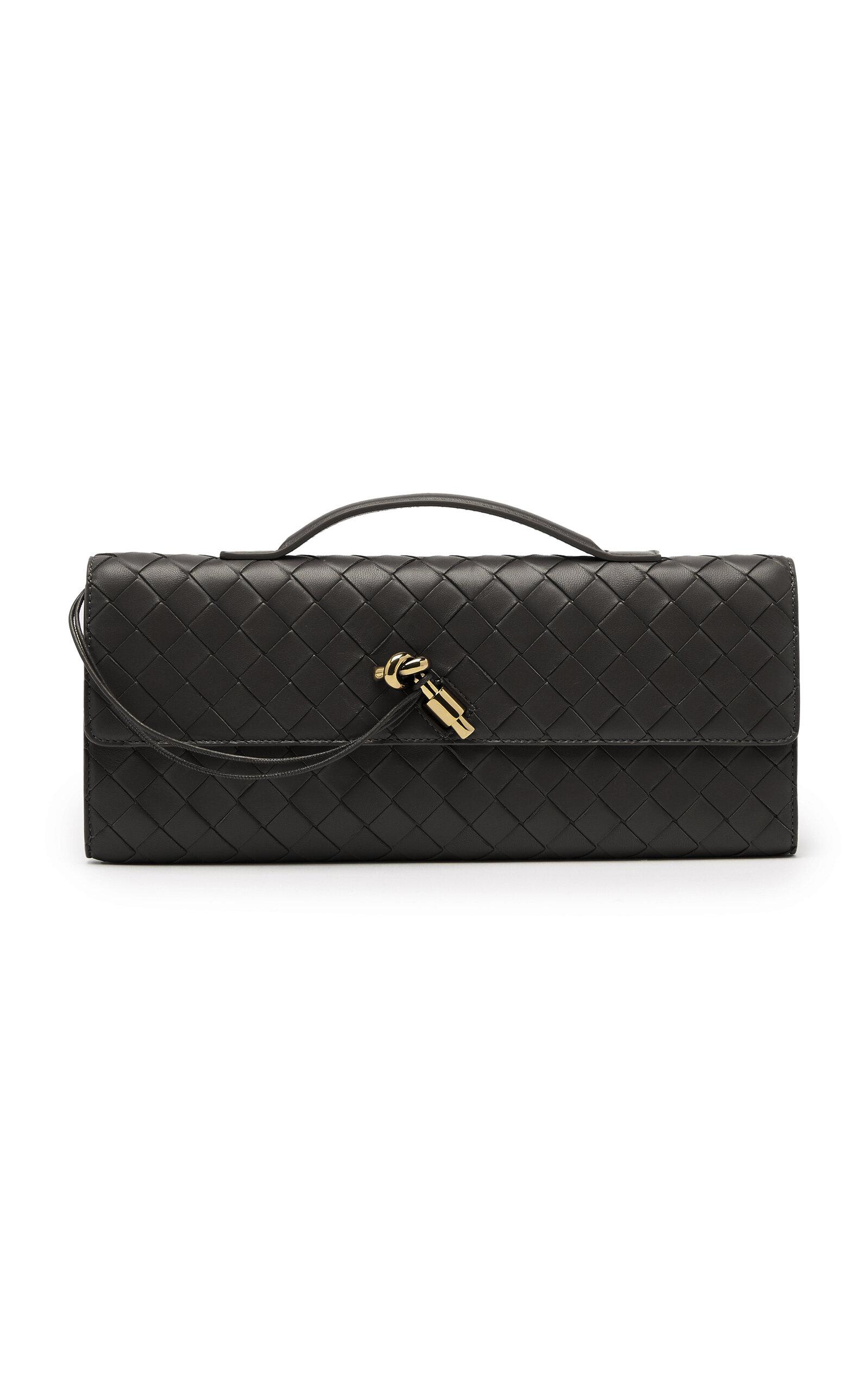 Bottega Veneta Long Andiamo Intrecciato Leather Clutch - Moda Operandi by BOTTEGA VENETA