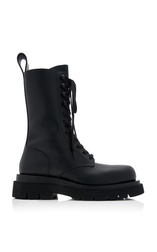 Bottega Veneta Lug Lace-Up Boot Military Calf - Moda Operandi by BOTTEGA VENETA