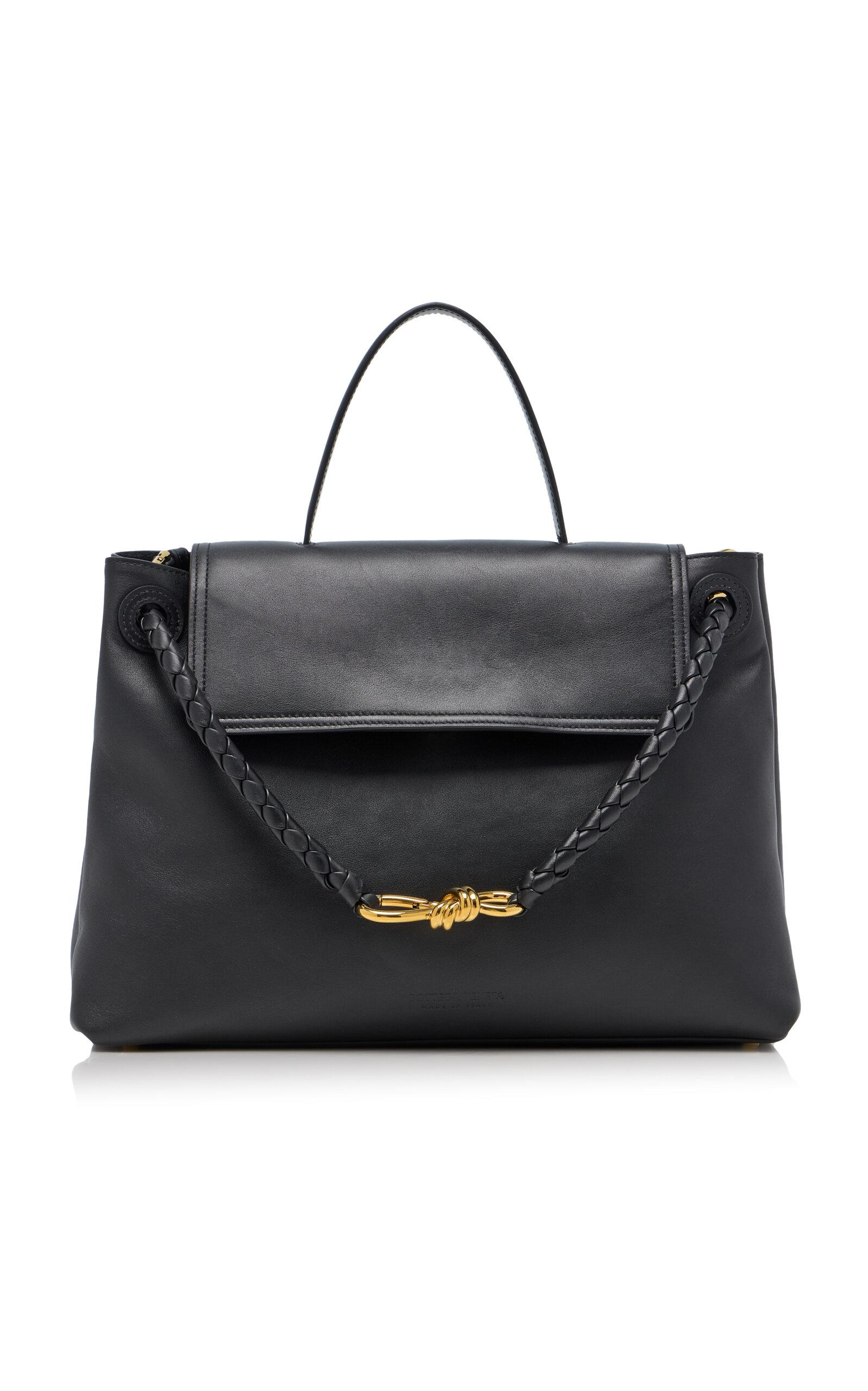 Bottega Veneta Medium Andiamo Leather Top Handle Bag - Moda Operandi by BOTTEGA VENETA