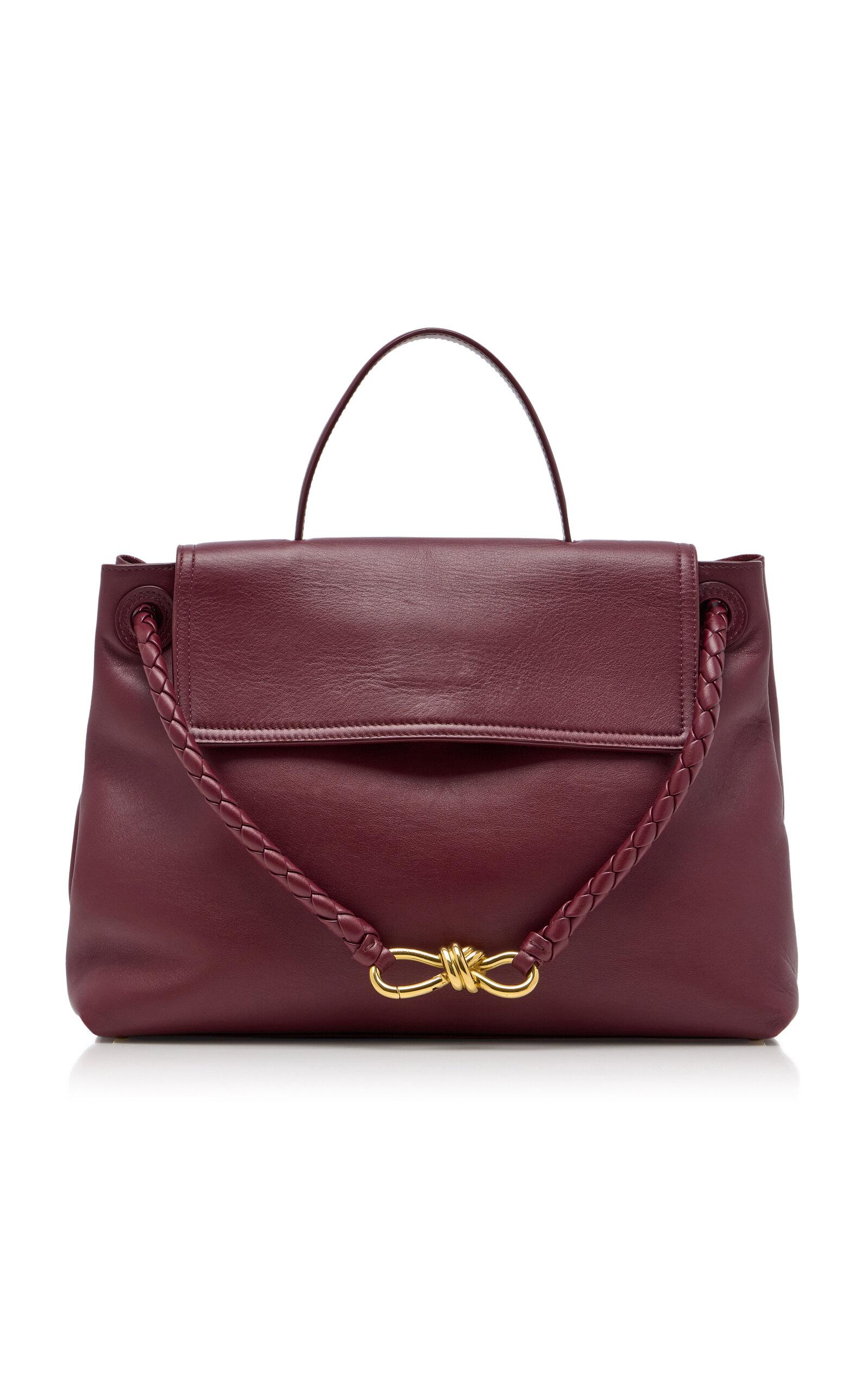 Bottega Veneta Medium Andiamo Leather Top Handle Bag - Moda Operandi by BOTTEGA VENETA