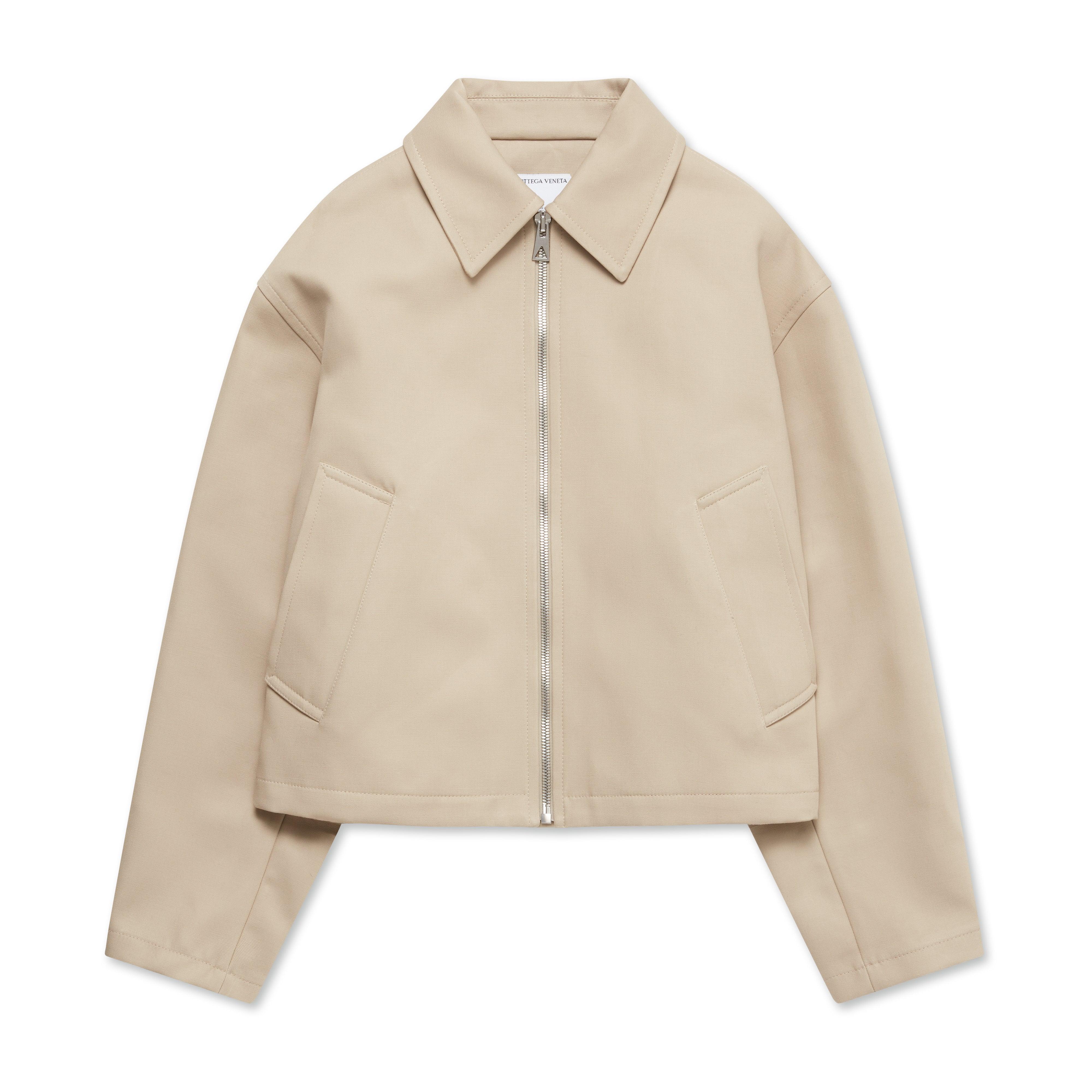 ジャケット・アウター BOTTEGA VENETA Bonded Wool Zip Up Jacket BOTTEGA VENETA Bonded Wool Zip Up Jacket