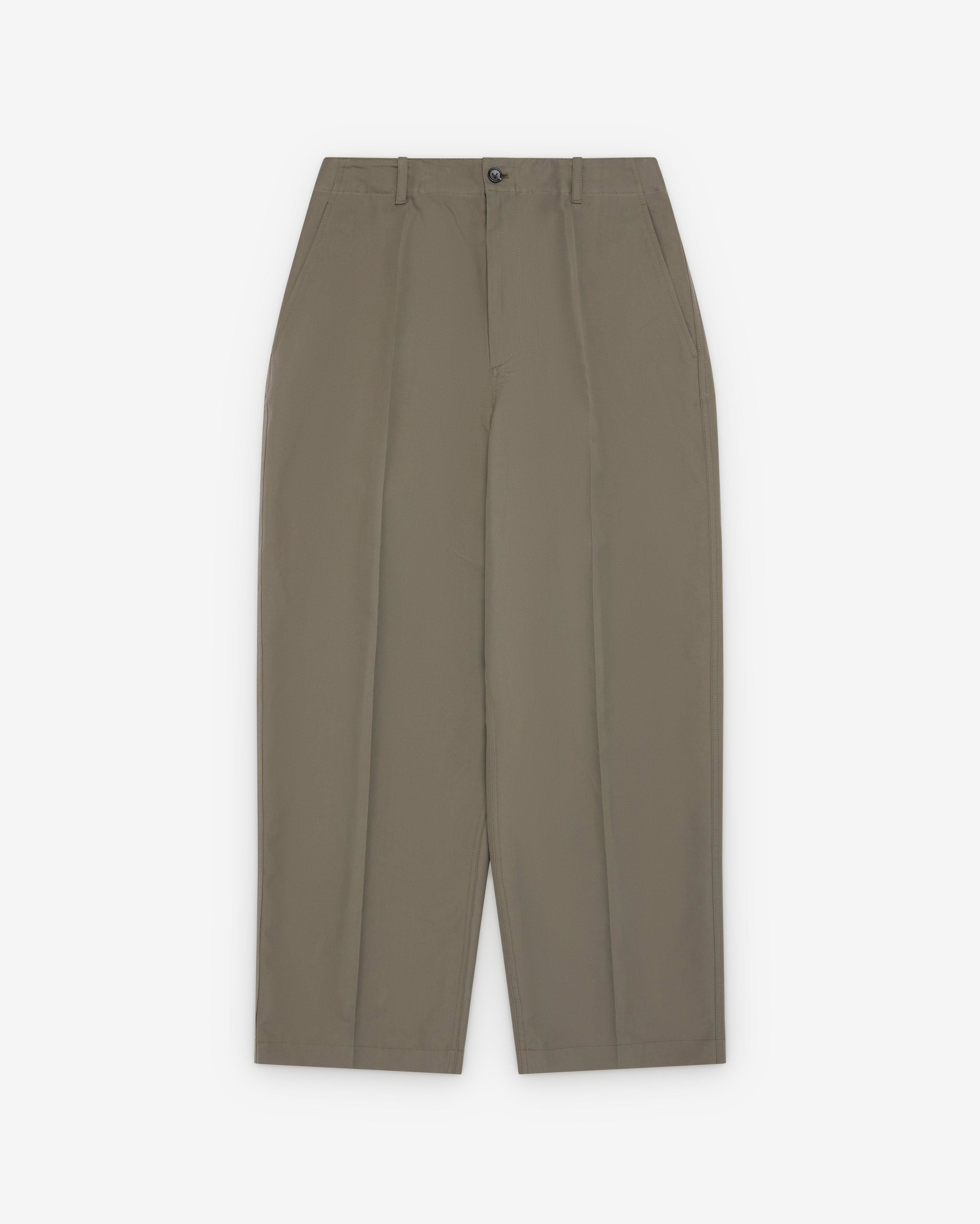 Bottega Veneta  - Men's Compact Cotton Trousers - (Steel) by BOTTEGA VENETA