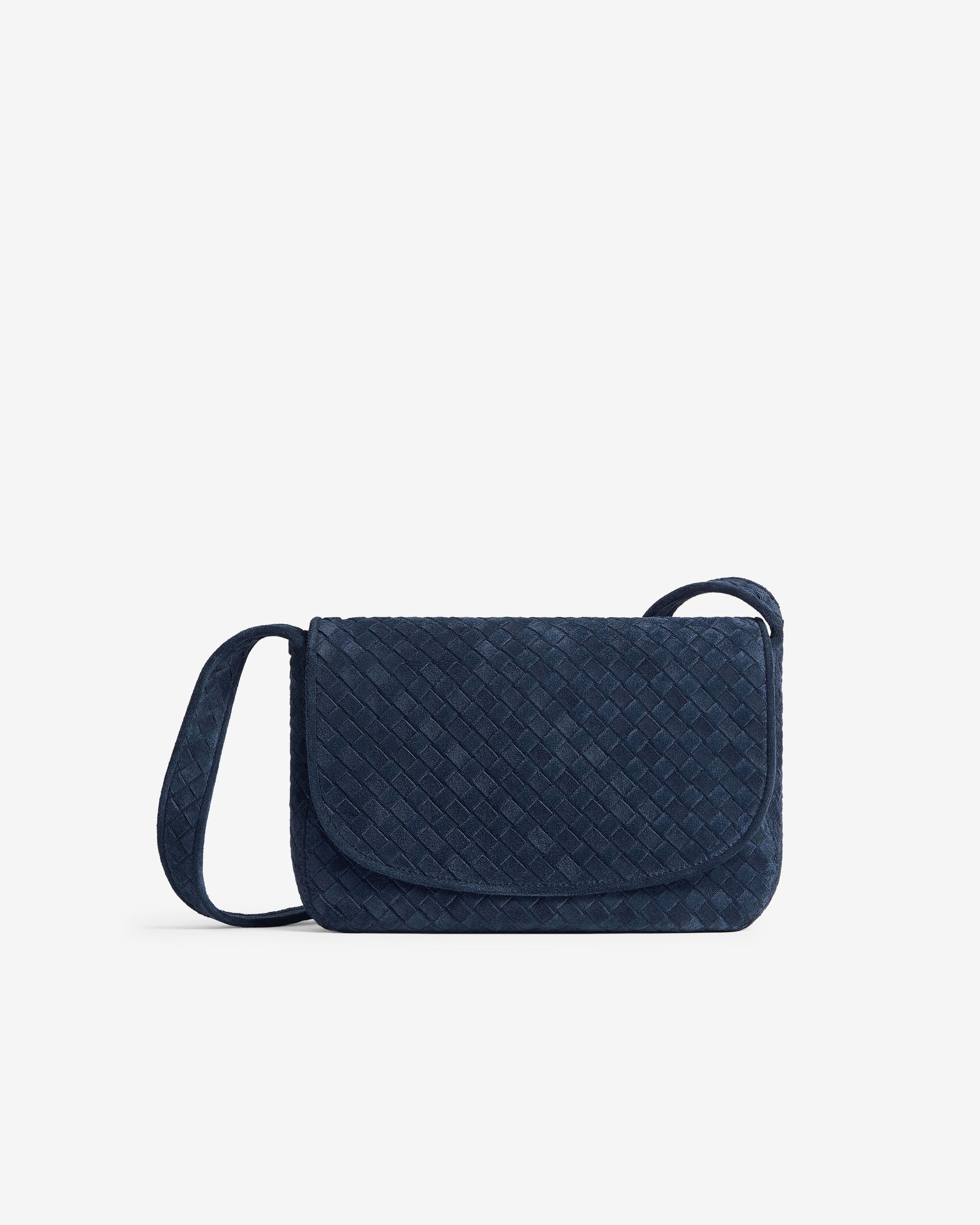 Bottega Veneta - Men's Veneto Flap Messenger - (Neptune) by BOTTEGA VENETA